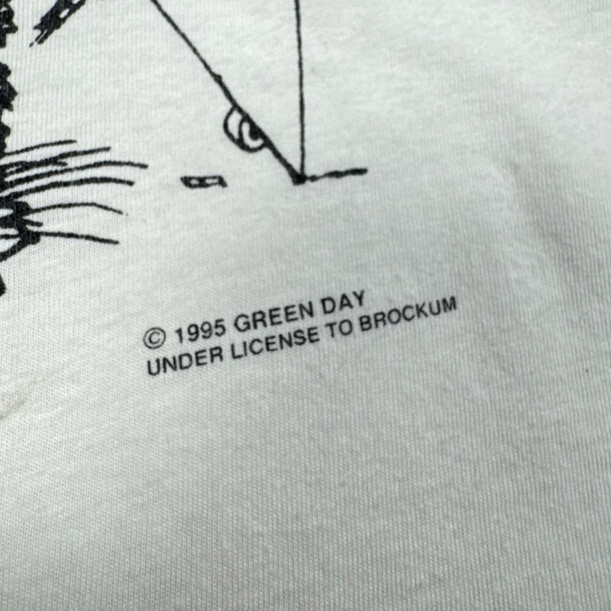 Band Tees Vintage 1995 Green Day “Sad Flowers” Brockum Tee T Shirt Size US XL / EU 56 / 4 - 6 Thumbnail