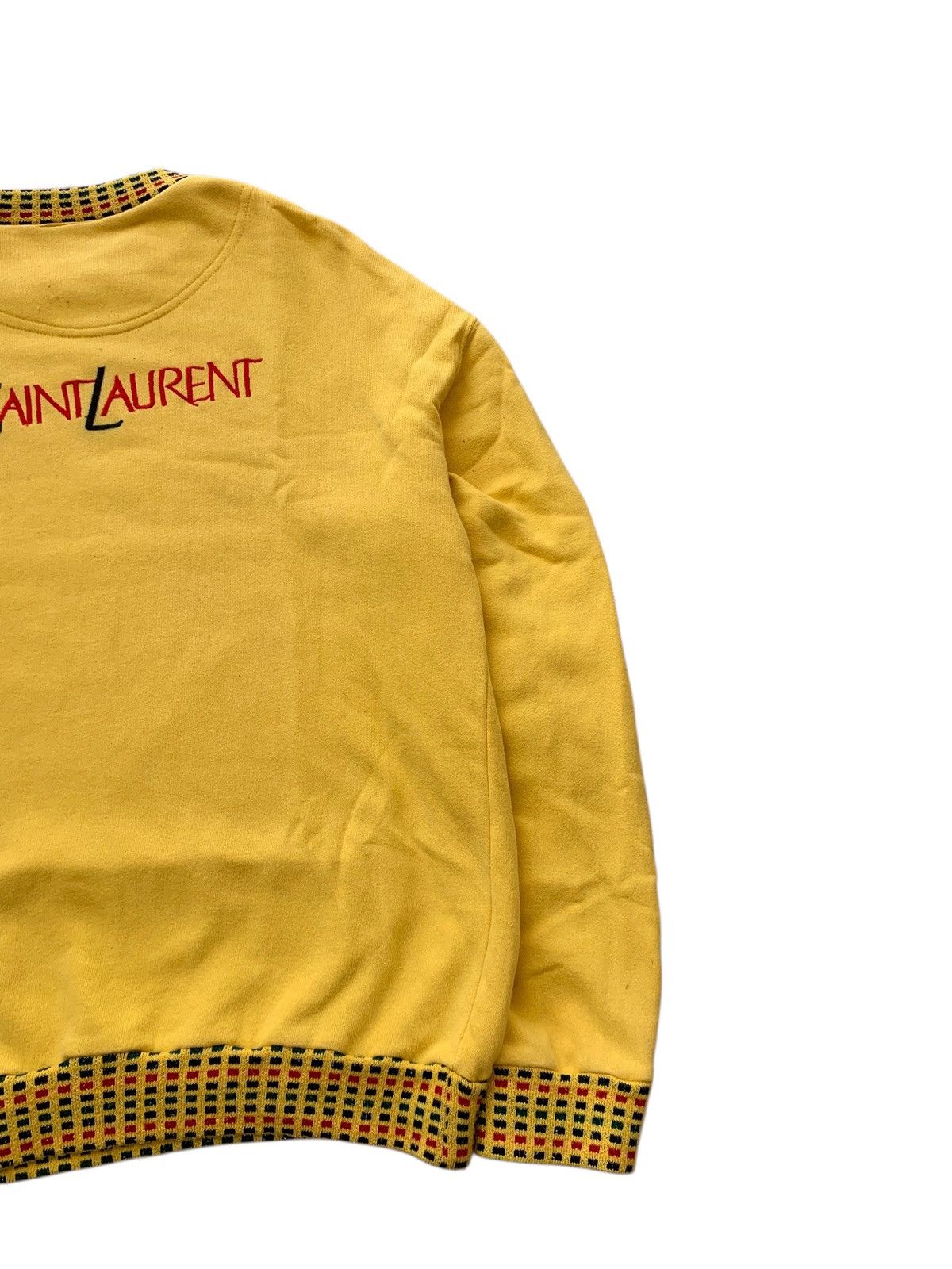 Yves Saint Laurent 🔥VTG YSL POUR HOMME CREWNECK SWEATSHIRT Size US M / EU 48-50 / 2 - 3 Thumbnail