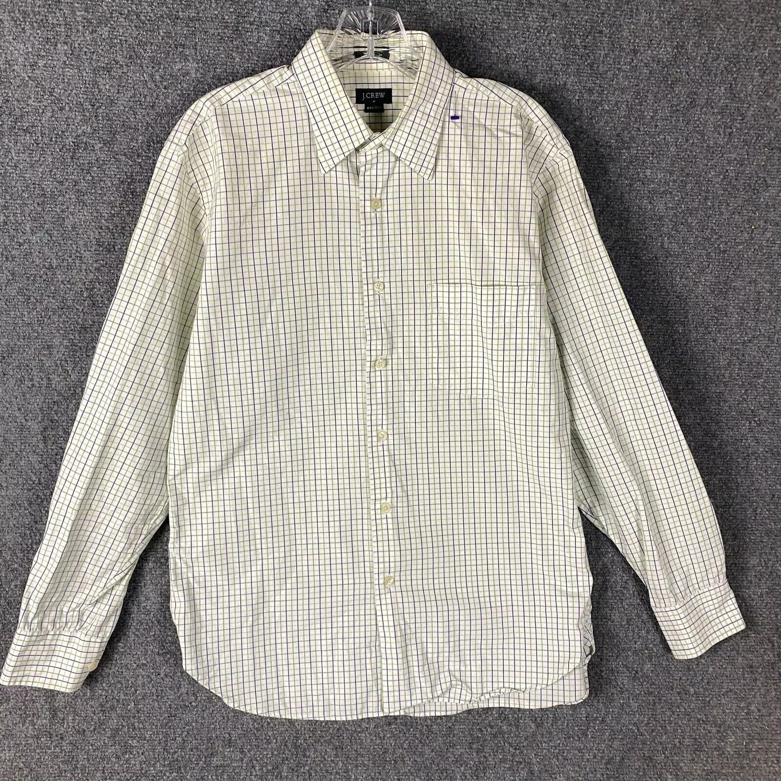 J.Crew J Crew Button Up Shirt Men's Medium 15-15.5 100% Cotton M Size US M / EU 48-50 / 2 - 1 Thumbnail