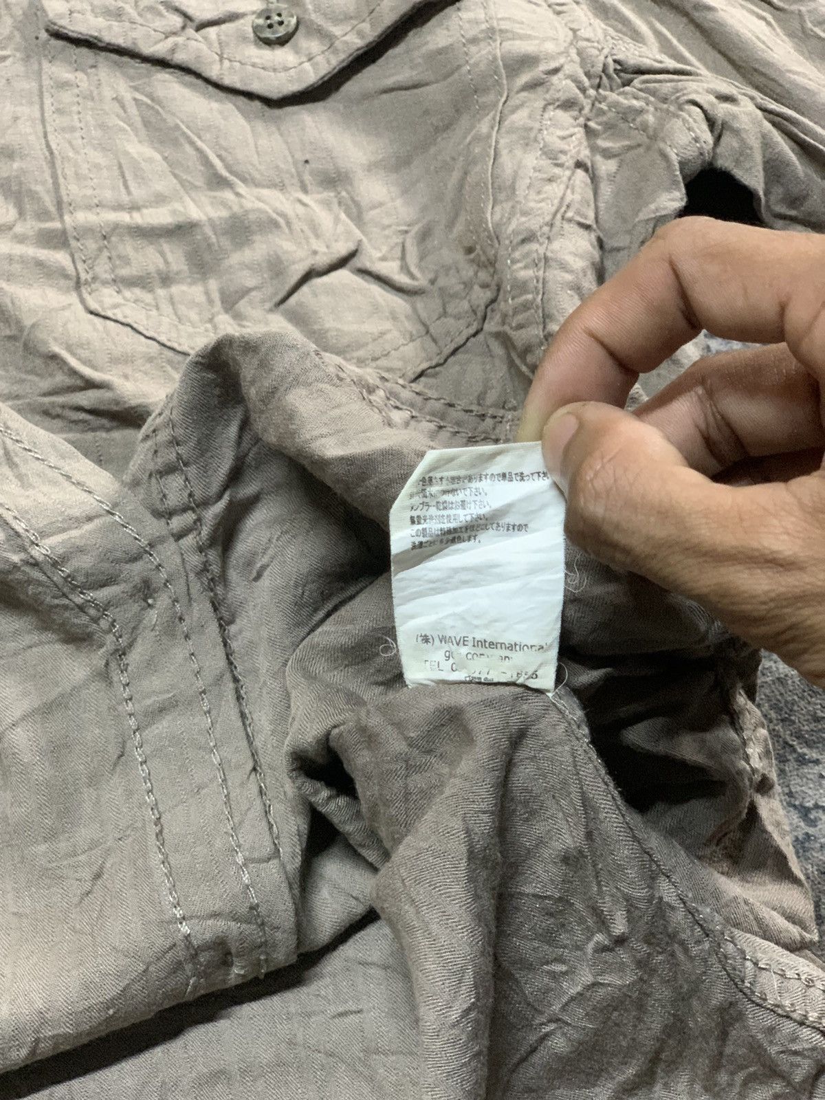 If Six Was Nine × Le Grande Bleu (L.G.B.) 💥ARCHIVE💥Y2k G.O.A Button Up Shirt With Hooded Size US M / EU 48-50 / 2 - 11 Thumbnail