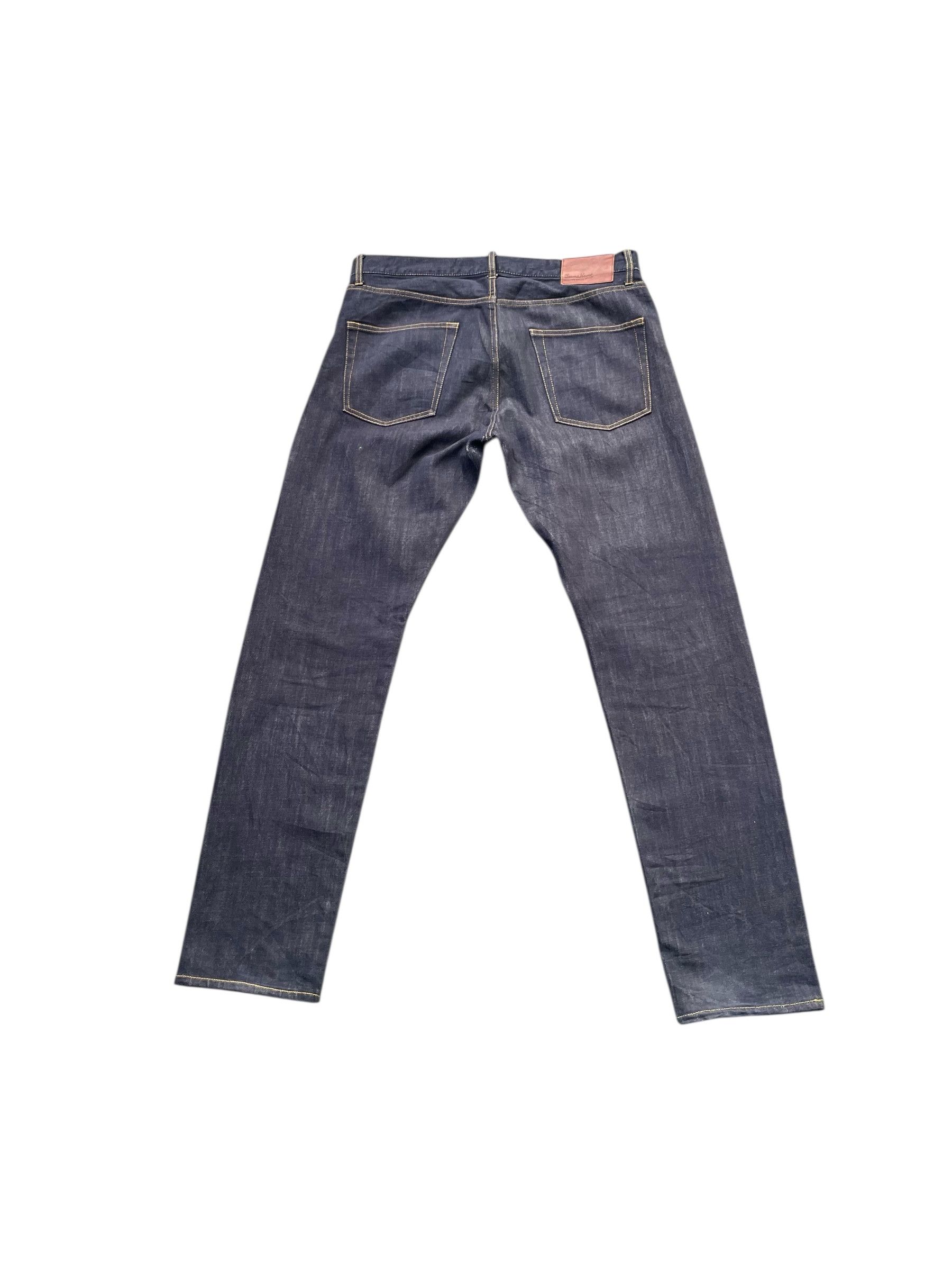 Beams Plus Japan Beams Heart Indigo Denim Size US 36 / EU 52 - 3 Thumbnail
