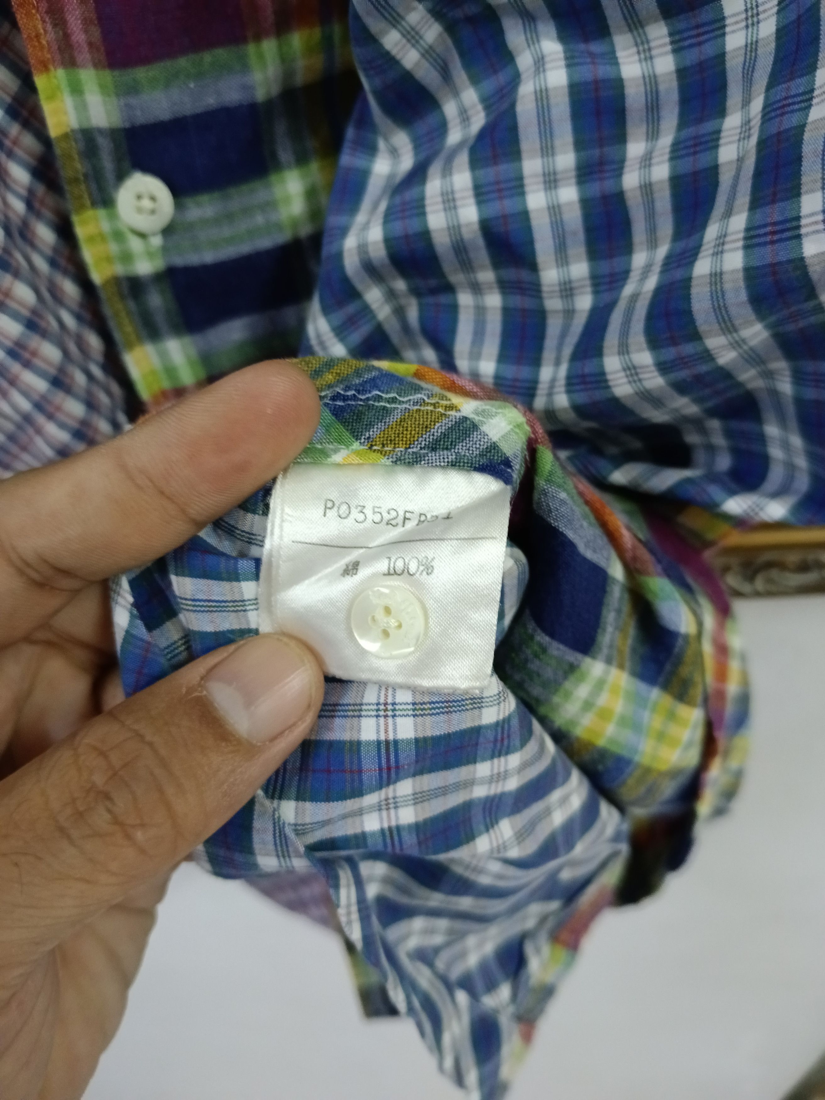 Karl Helmut KARL HELMUT PATCWORK BUTTON UP Size US L / EU 52-54 / 3 - 4 Thumbnail