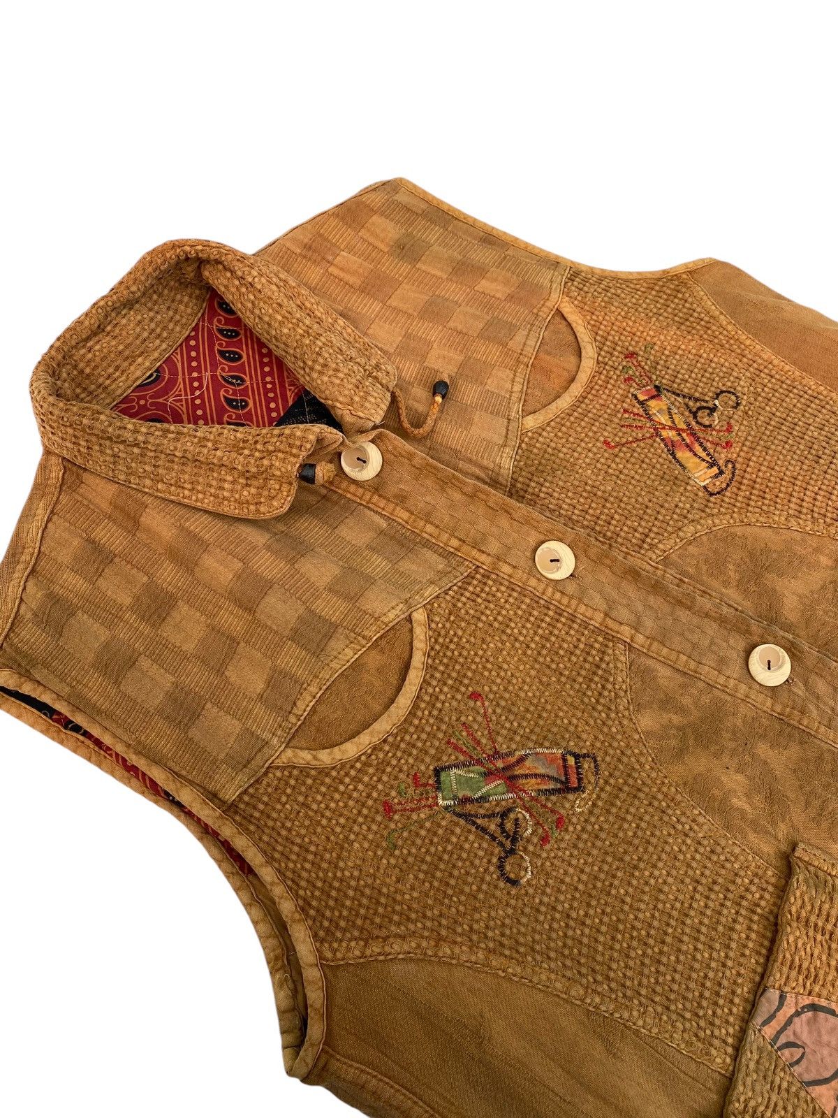 Japanese Brand × Vintage Vtg Vest Tradition Japanese Size US XL / EU 56 / 4 - 3 Thumbnail