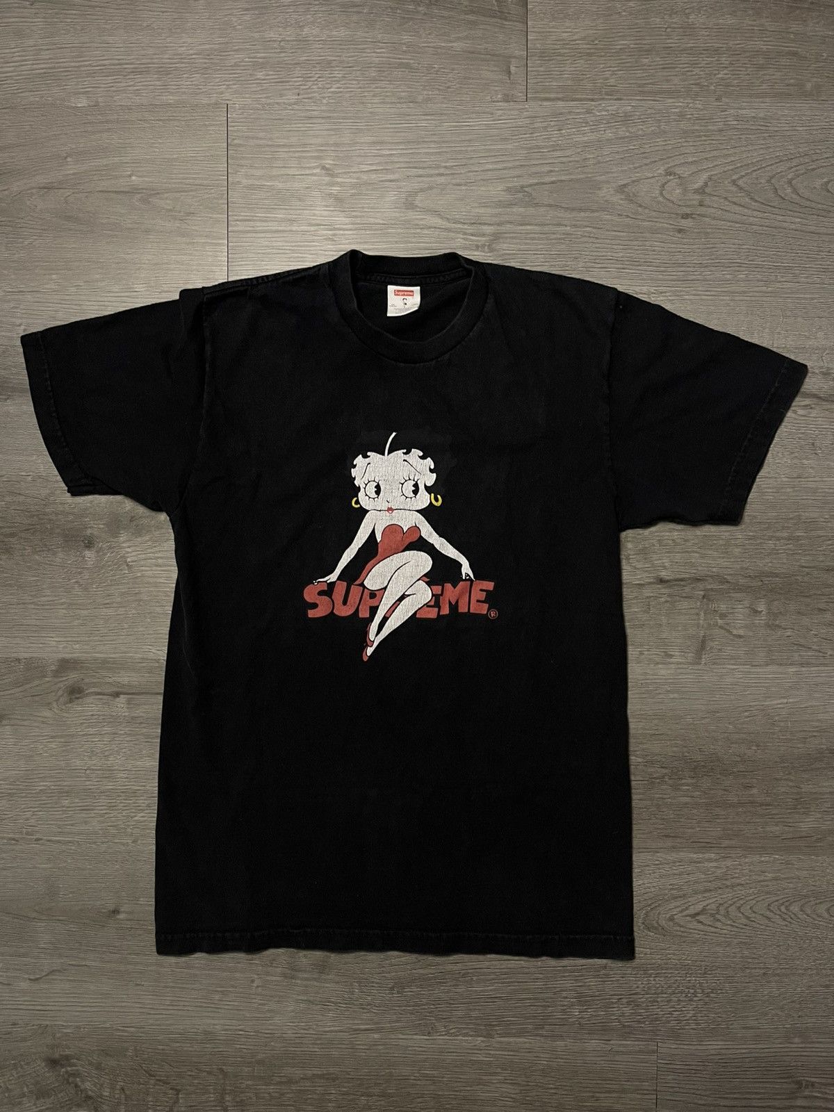 トップス Supreme Betty Boop Tee SUPREME BETTY BOOP TEE SLATE SS17 SIZE XL DEADSTOCK WITH TAG