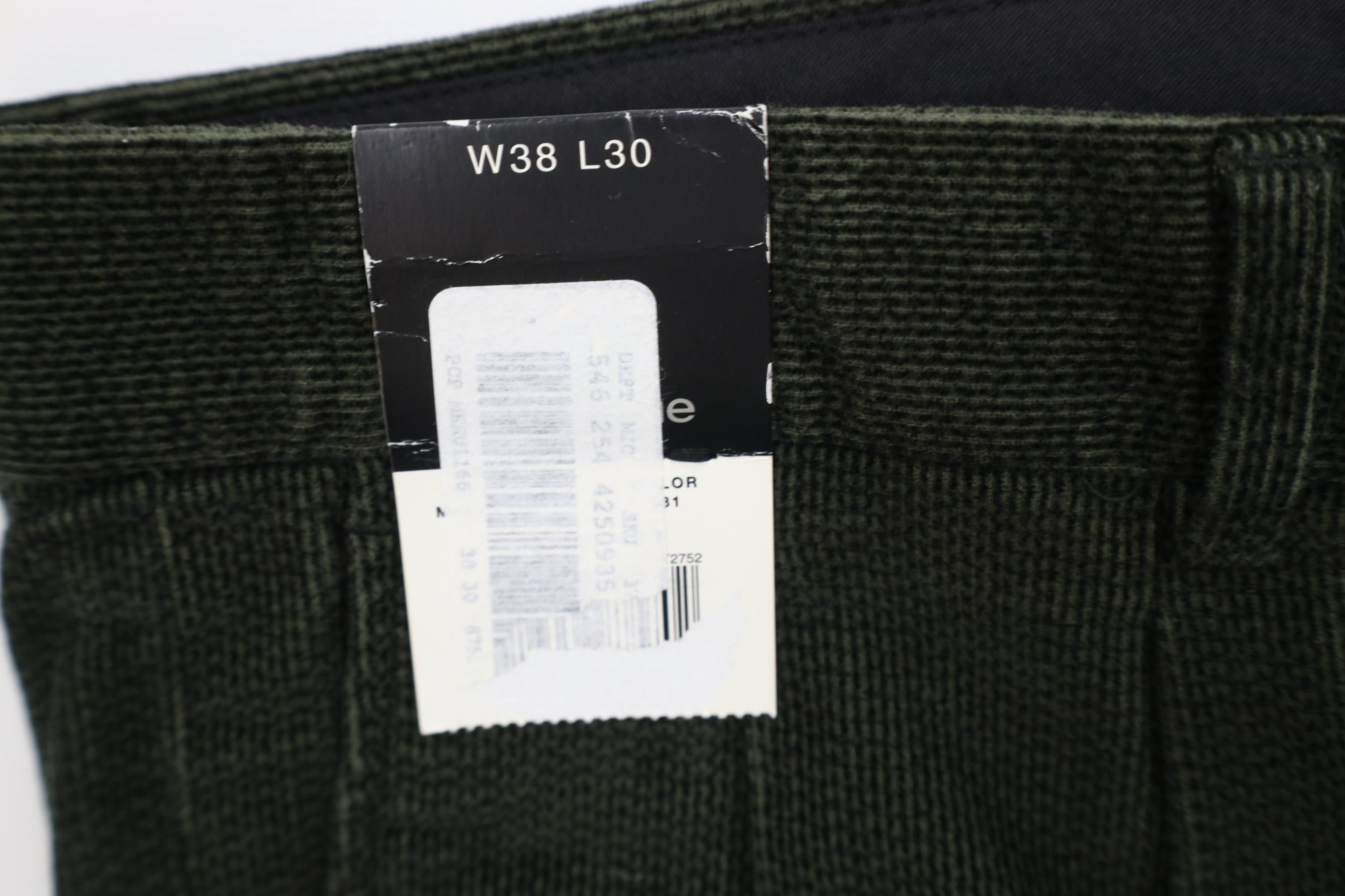 Vintage Deadstock Vintage 90s Streetwear Wide Leg Chino Pants Green Size US 38 / EU 54 - 5 Thumbnail