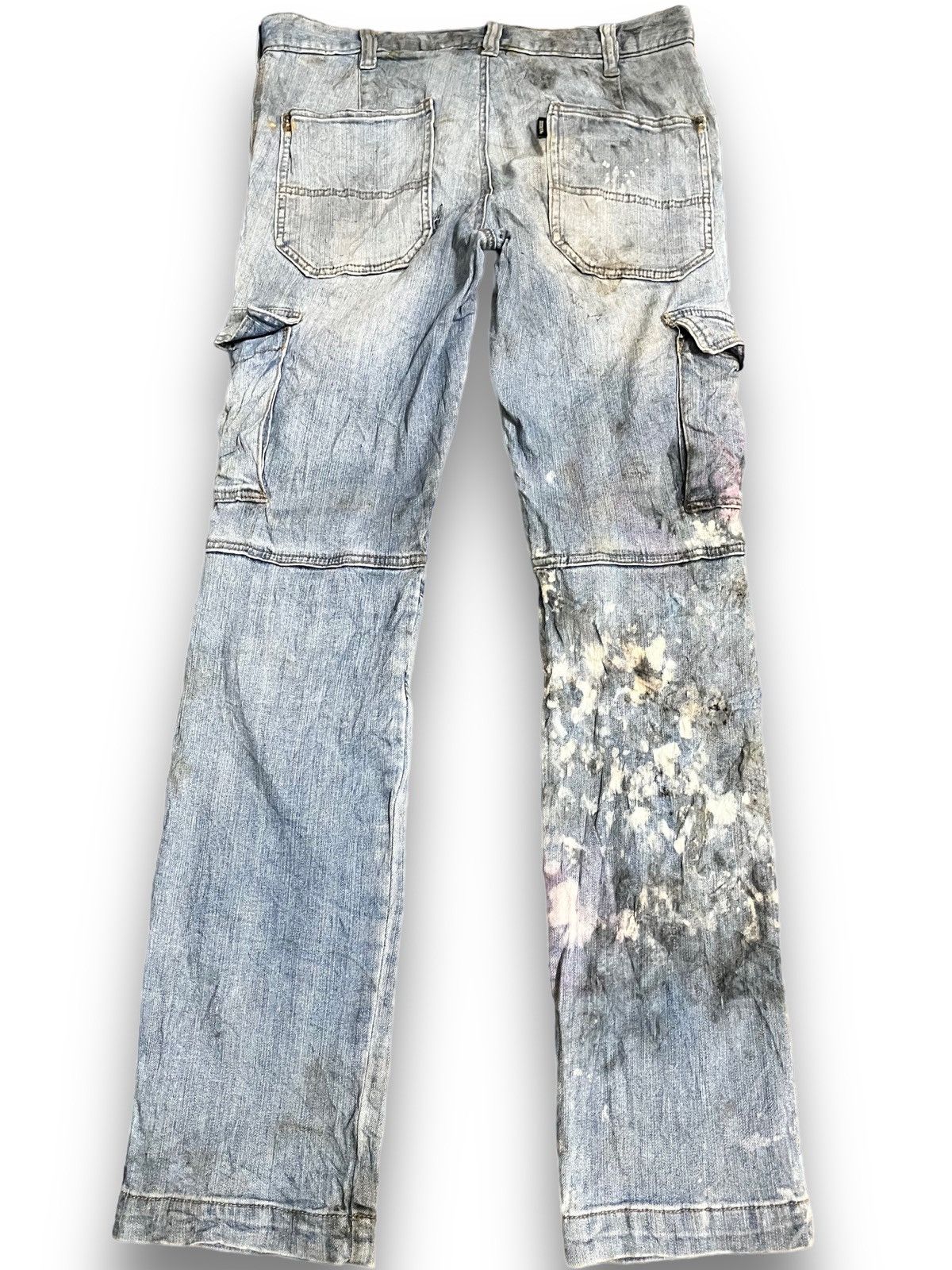 Beauty Beast × Japanese Brand Vintage Dogman Selected Thrashed Cargo Size US 33 - 5 Thumbnail