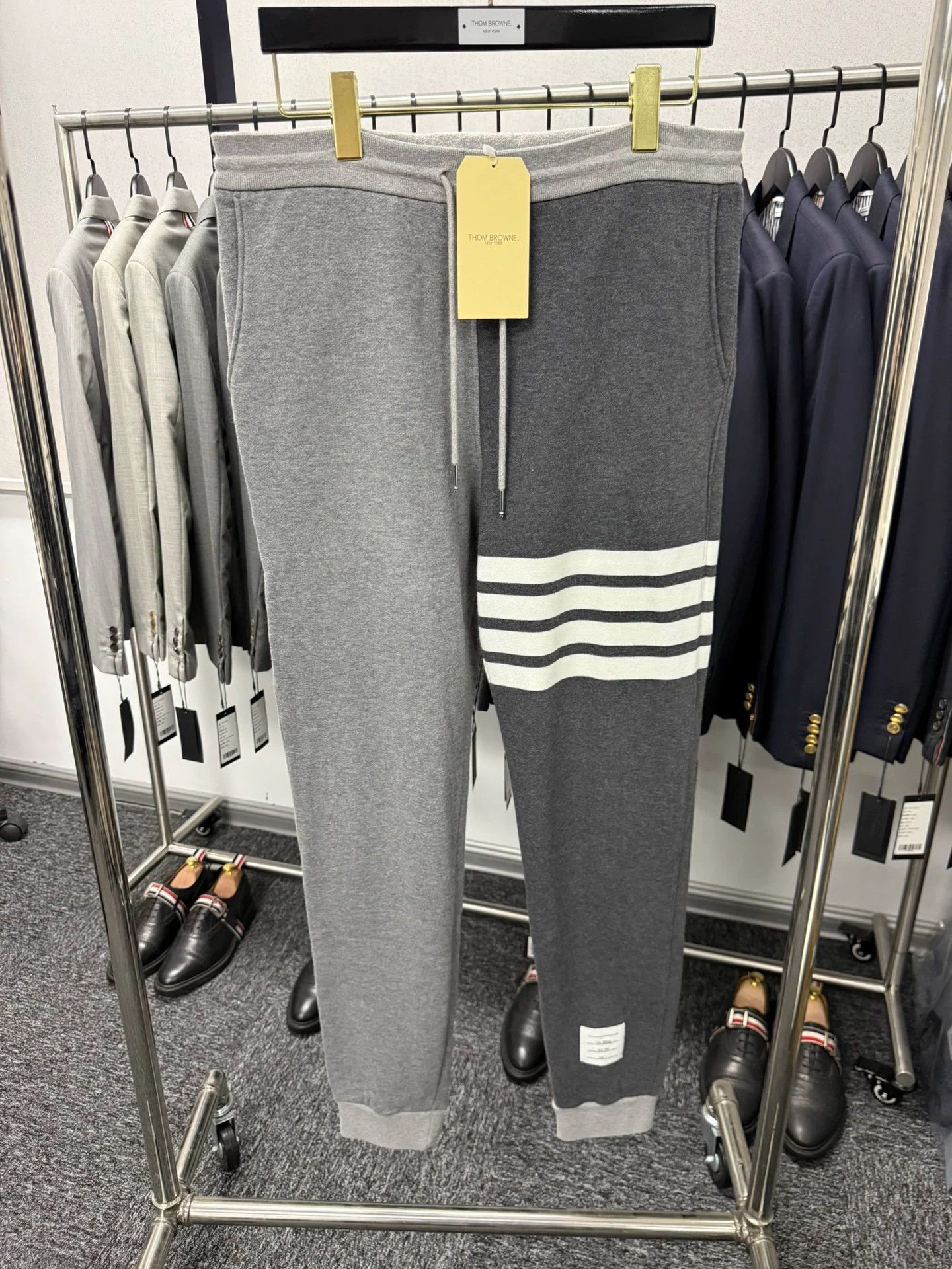Thom Browne Thom Browne 4-Bar Color-Blocked Track Pants Size3 Size US 34 / EU 50 - 1 Thumbnail