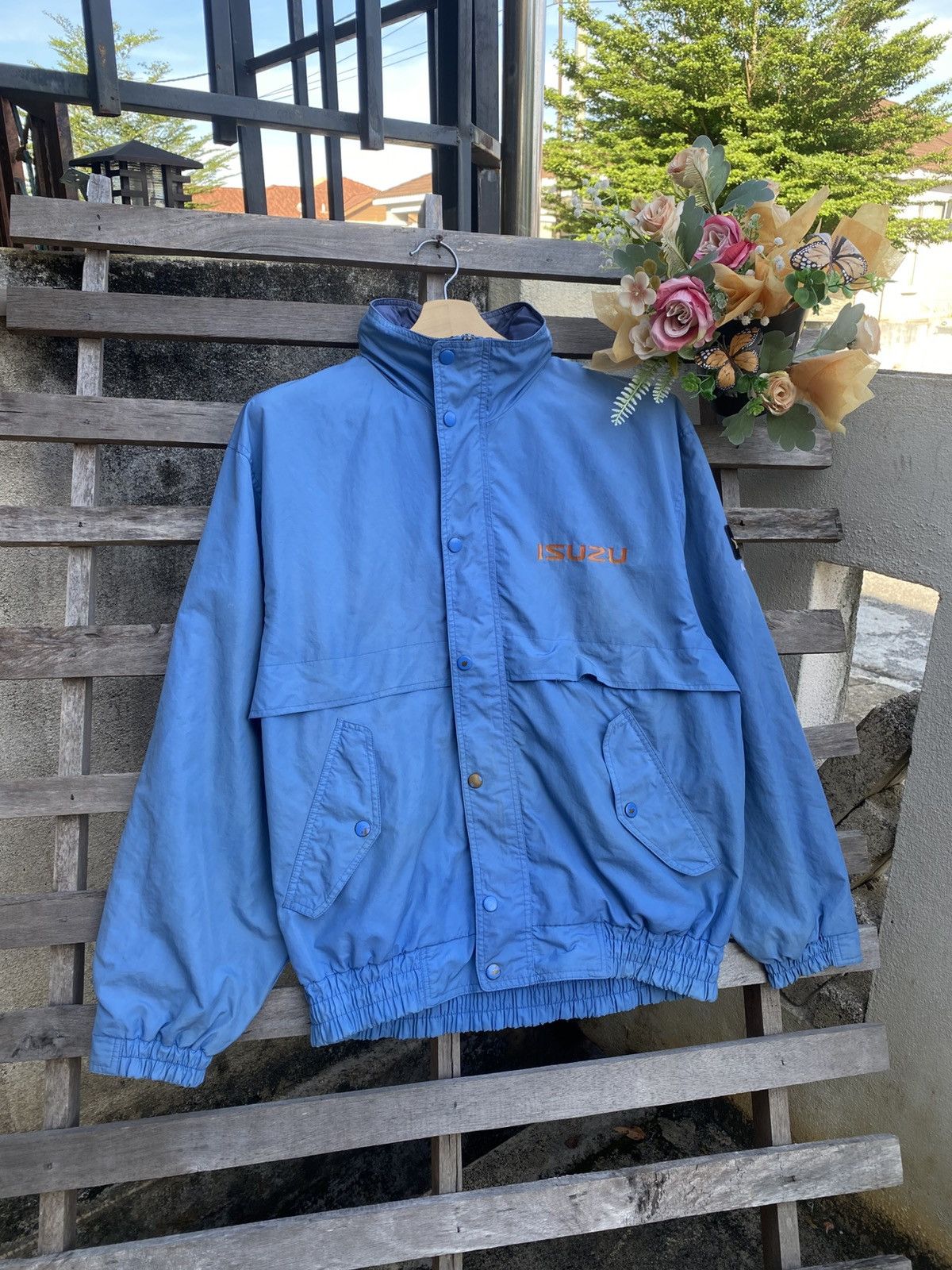 Japanese Brand × Vintage Vintage Isuzu Worker Jacket Size US XL / EU 56 / 4 - 2 Thumbnail