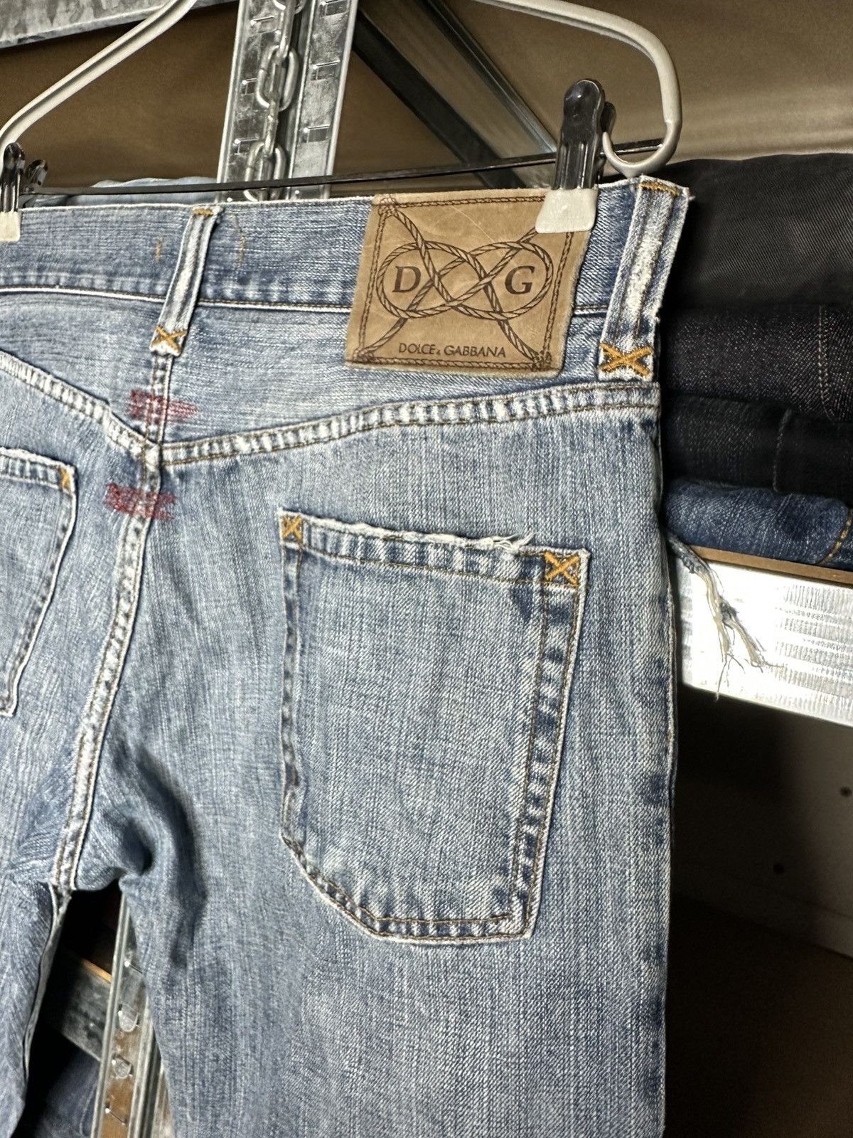 Dolce & Gabbana Dolce & Gabbana Distressed Archival Denim Jeans IT 48 Size US 32 / EU 48 - 12 Thumbnail
