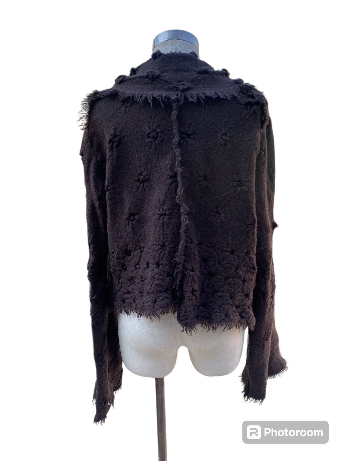 Japanese Brand Junko Koshino wool cardigan Size M / US 6-8 / IT 42-44 - 3 Thumbnail