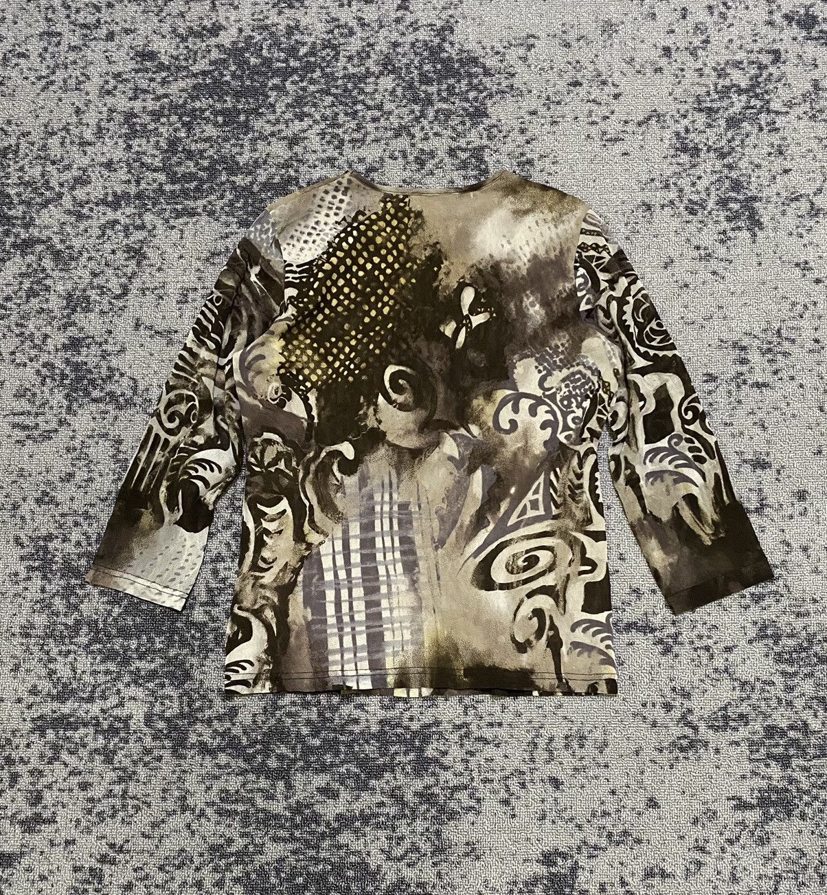 Hysteric Glamour × If Six Was Nine × Japanese Brand Y2k Pinore gothic mesh longsleeve Size M / US 6-8 / IT 42-44 - 2 Thumbnail