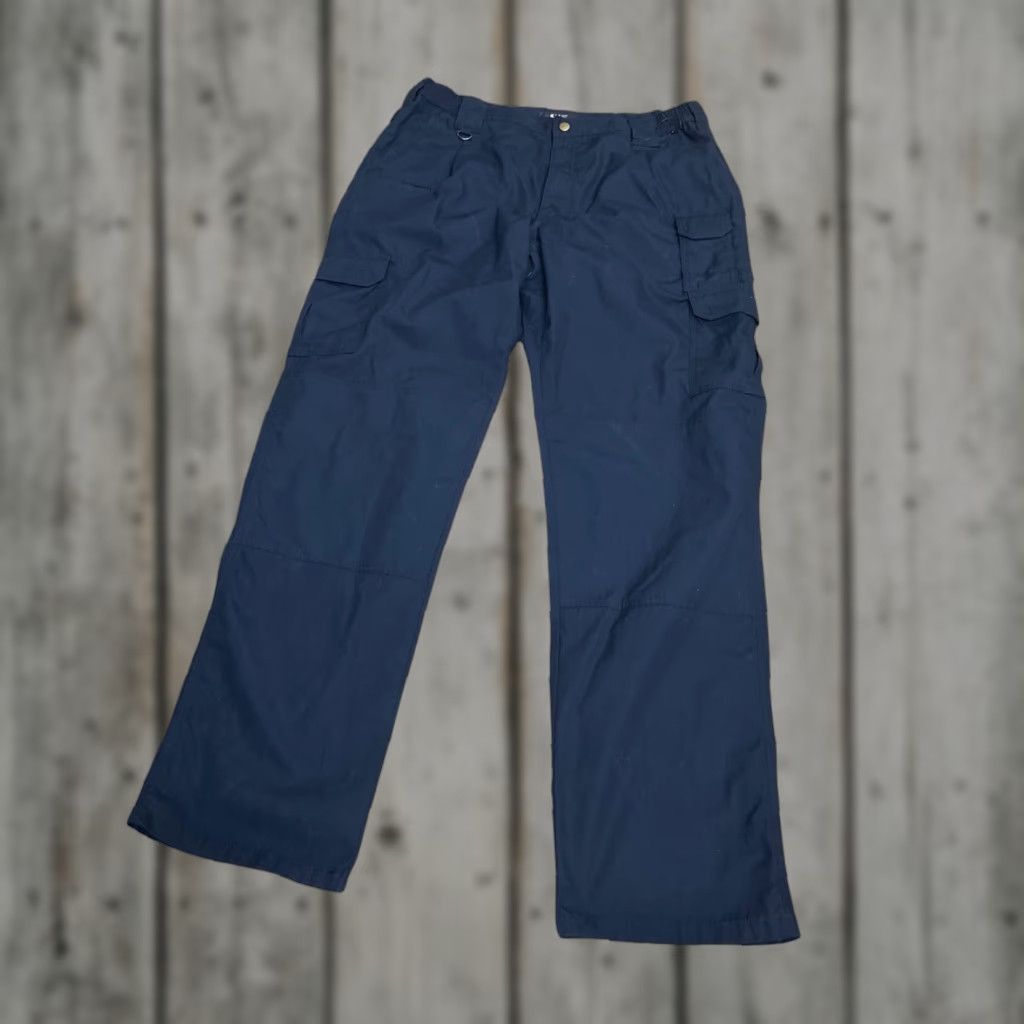 5.11 Tactical Taclite Pro Ripstop Cargo Pants Mens 40x36 Navy Blue