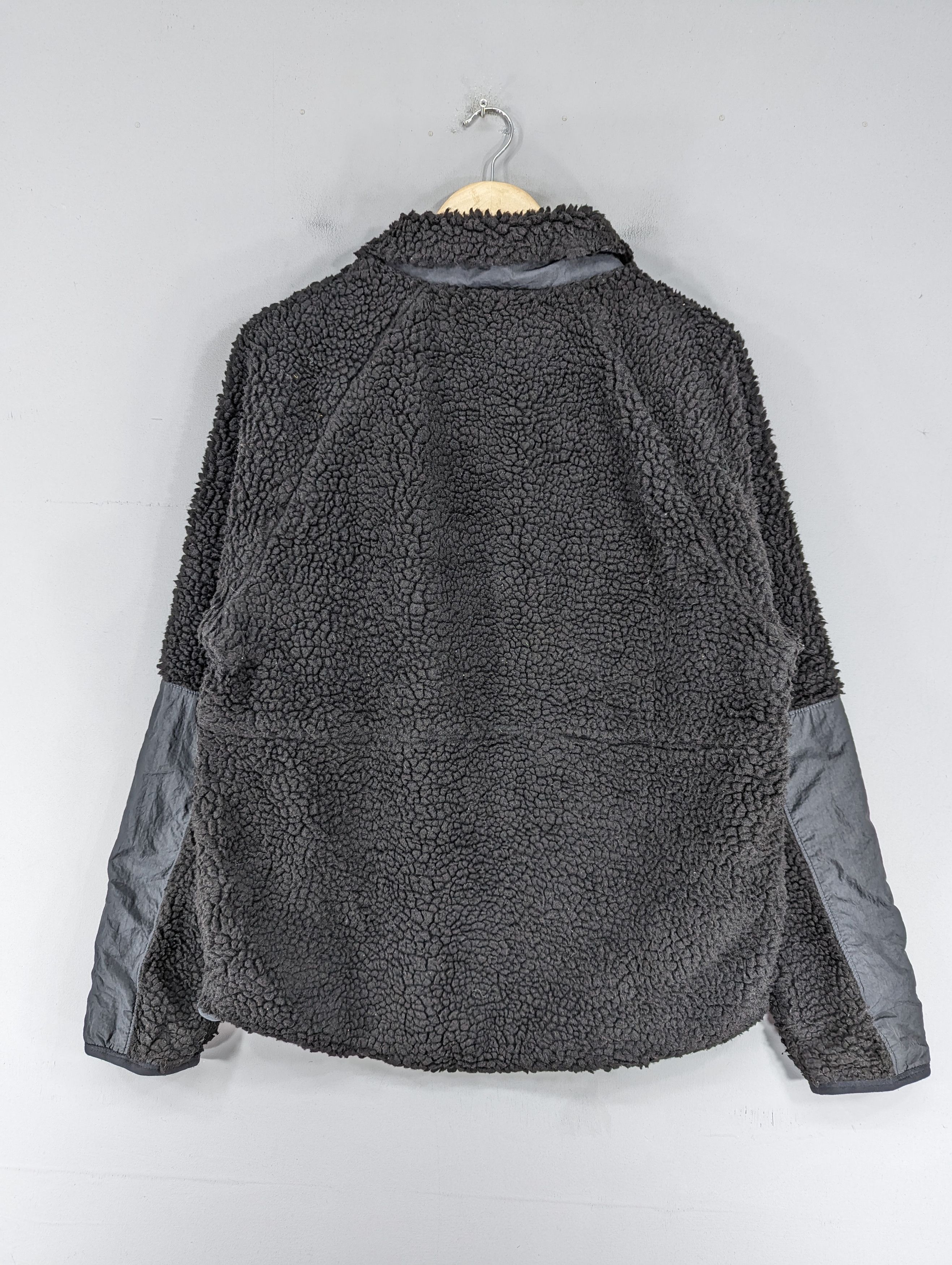 Nike 🔥RARE🔥Nike Heritage Sherpa Fleece Jacket Black Size US L / EU 52-54 / 3 - 14 Thumbnail