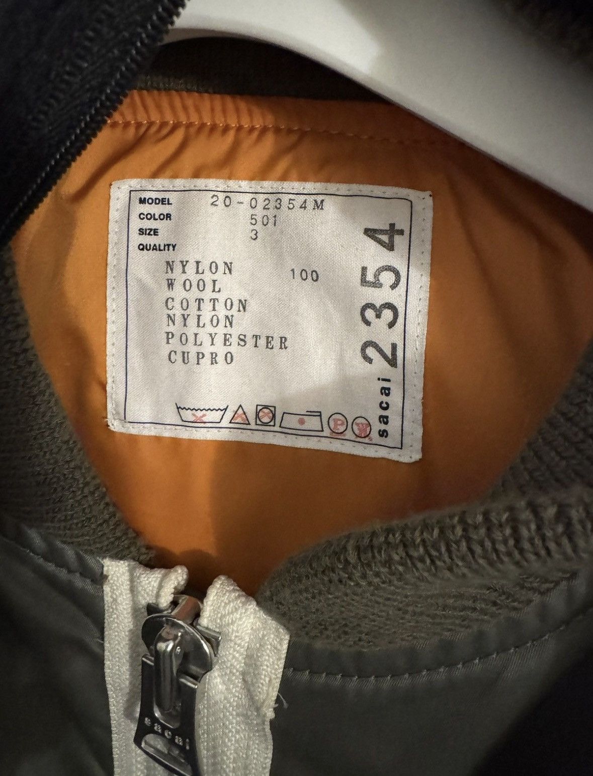 Sacai Sacai MA1 patchwork fishtail parker Bomber Jacket size3 Size US L / EU 52-54 / 3 - 9 Thumbnail