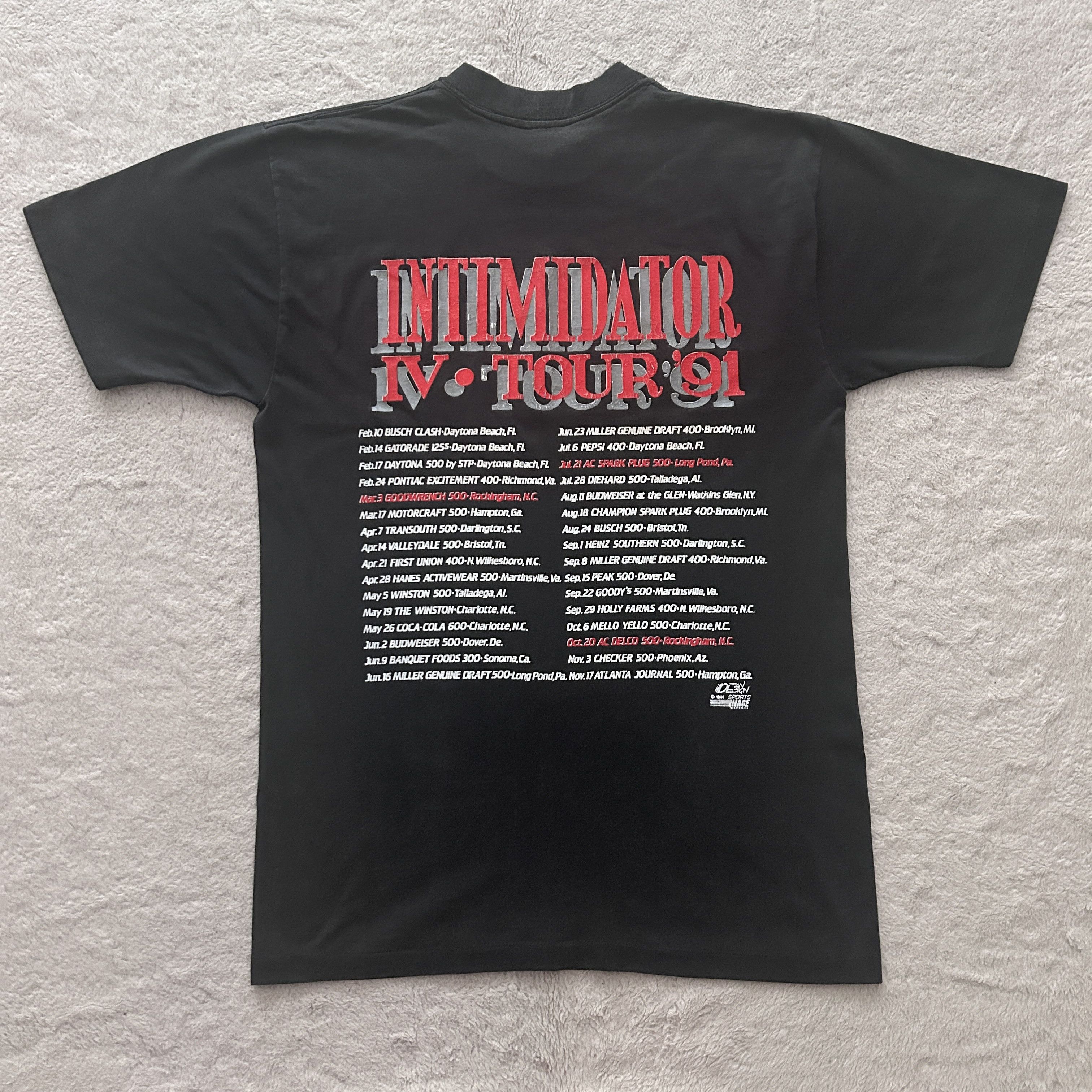 Chase Authentics Vintage Dale Earnhardt Jr. Intimidator 1991 Nascar T-shirt Size US L / EU 52-54 / 3 - 2 Thumbnail