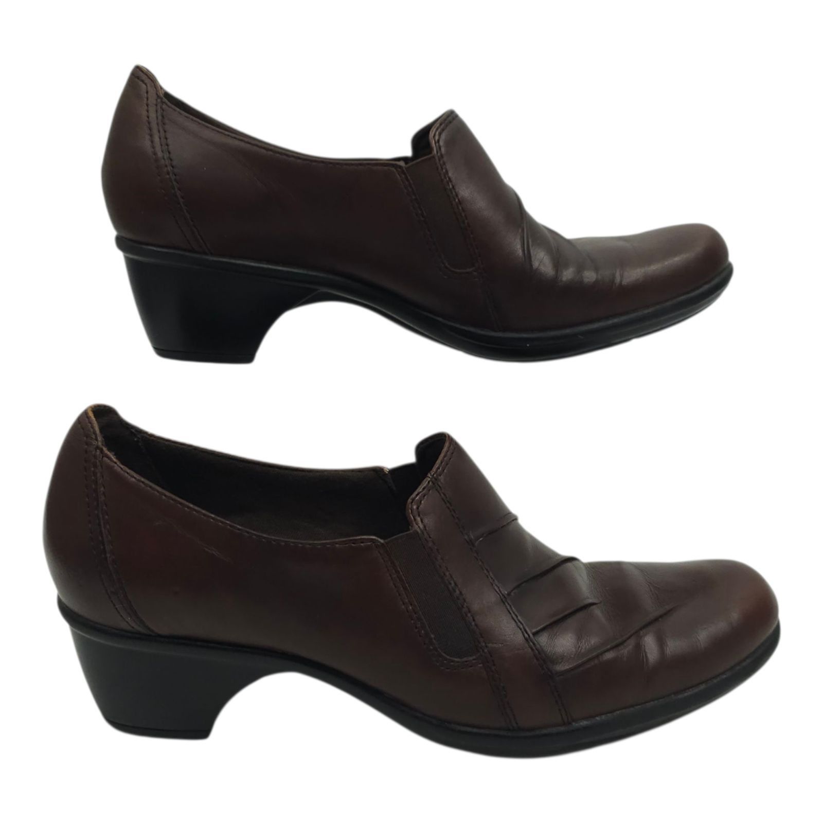 Clarks Clarks Partridge Block Heel Shoes Womens Size 9 Comfort Size US 9 / IT 39 - 12 Thumbnail