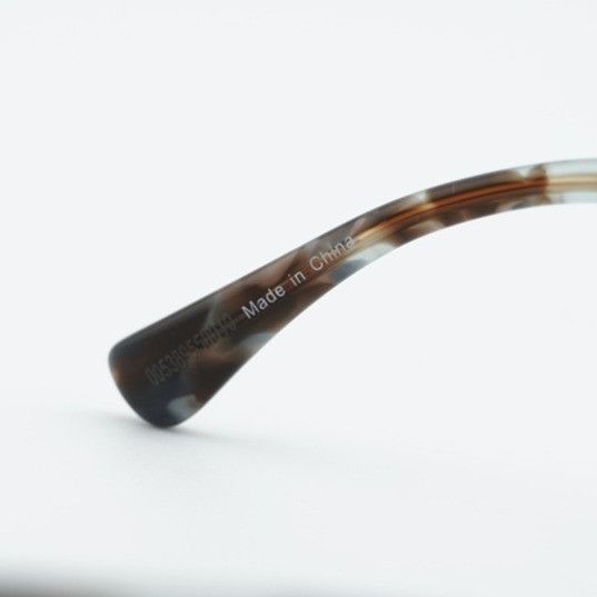 Max Mara Max Mara MM5082 055 Eyeglasses Havana 53mm Square Frame Size ONE SIZE - 8 Thumbnail