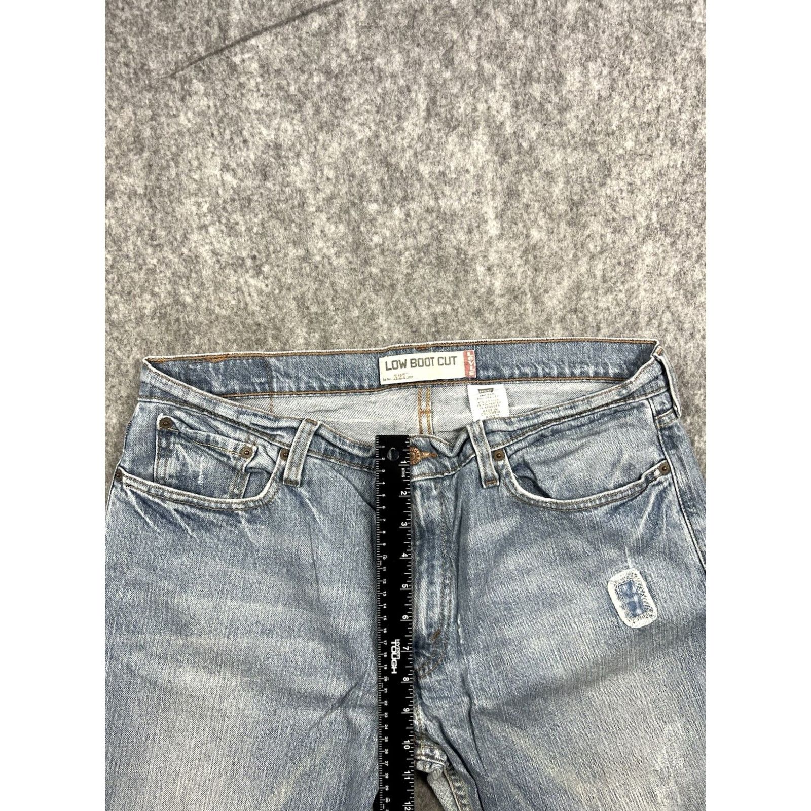 Levi's VTG Levi's 527 Jeans Men's Regular Bootcut Denim Blue 32x26 36x32 Inseam 26 Zipper Button 5-Pocket Patched Crop Logo Size US 5 / EU 37 - 2 Thumbnail