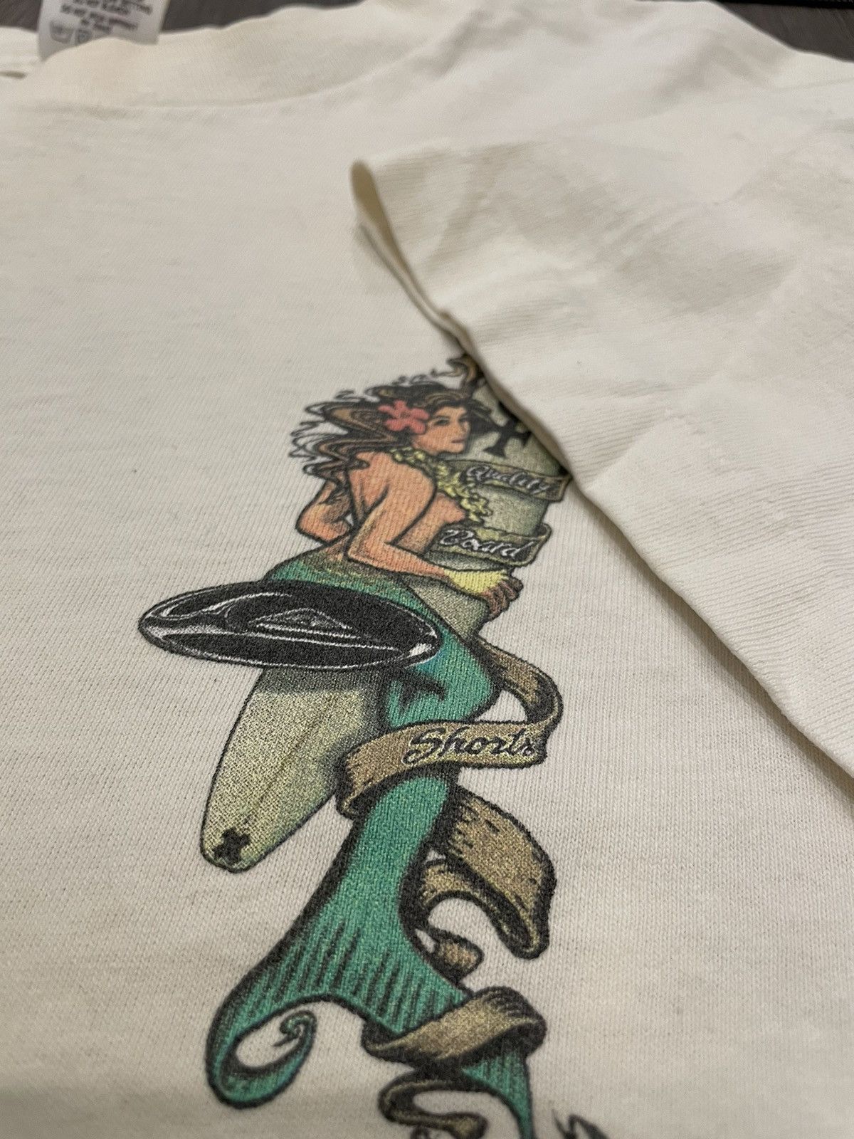 Quiksilver × Vintage Vintage 90’s Quiksilver “Mermaid” Graphic T-shirt (Sz.L) Size US L / EU 52-54 / 3 - 5 Thumbnail