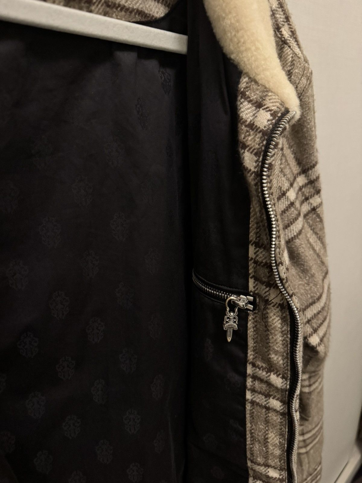 Chrome Hearts Chrome Hearts Shearling Jacket Size US M / EU 48-50 / 2 - 7 Thumbnail