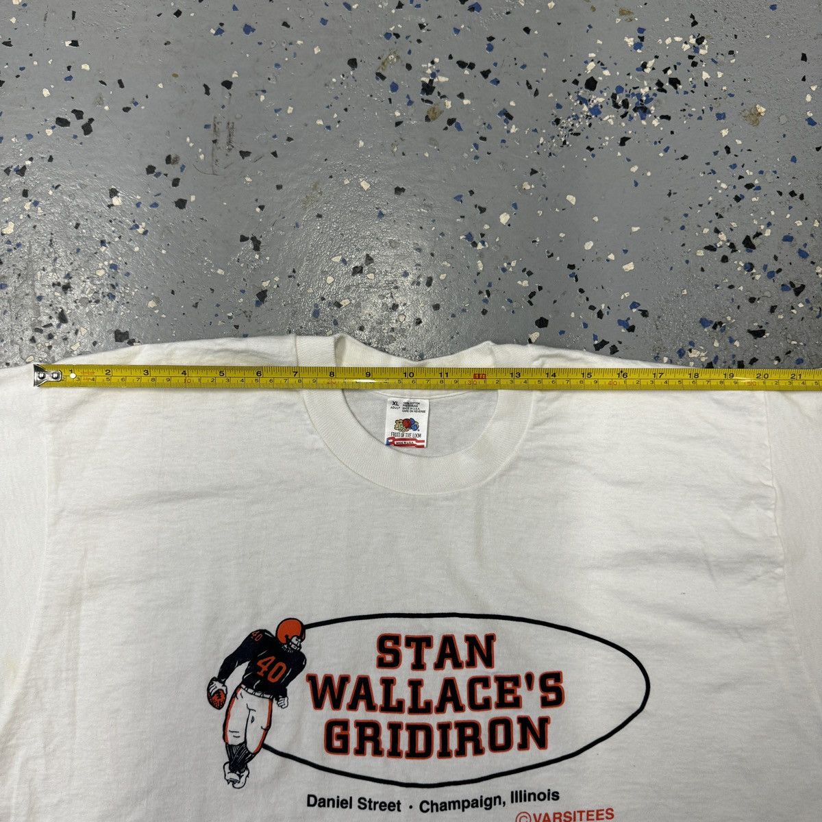 Vintage Vintage 90s Fruit Of The Loom Gridiron Football Shirt XL Size US XL / EU 56 / 4 - 5 Thumbnail