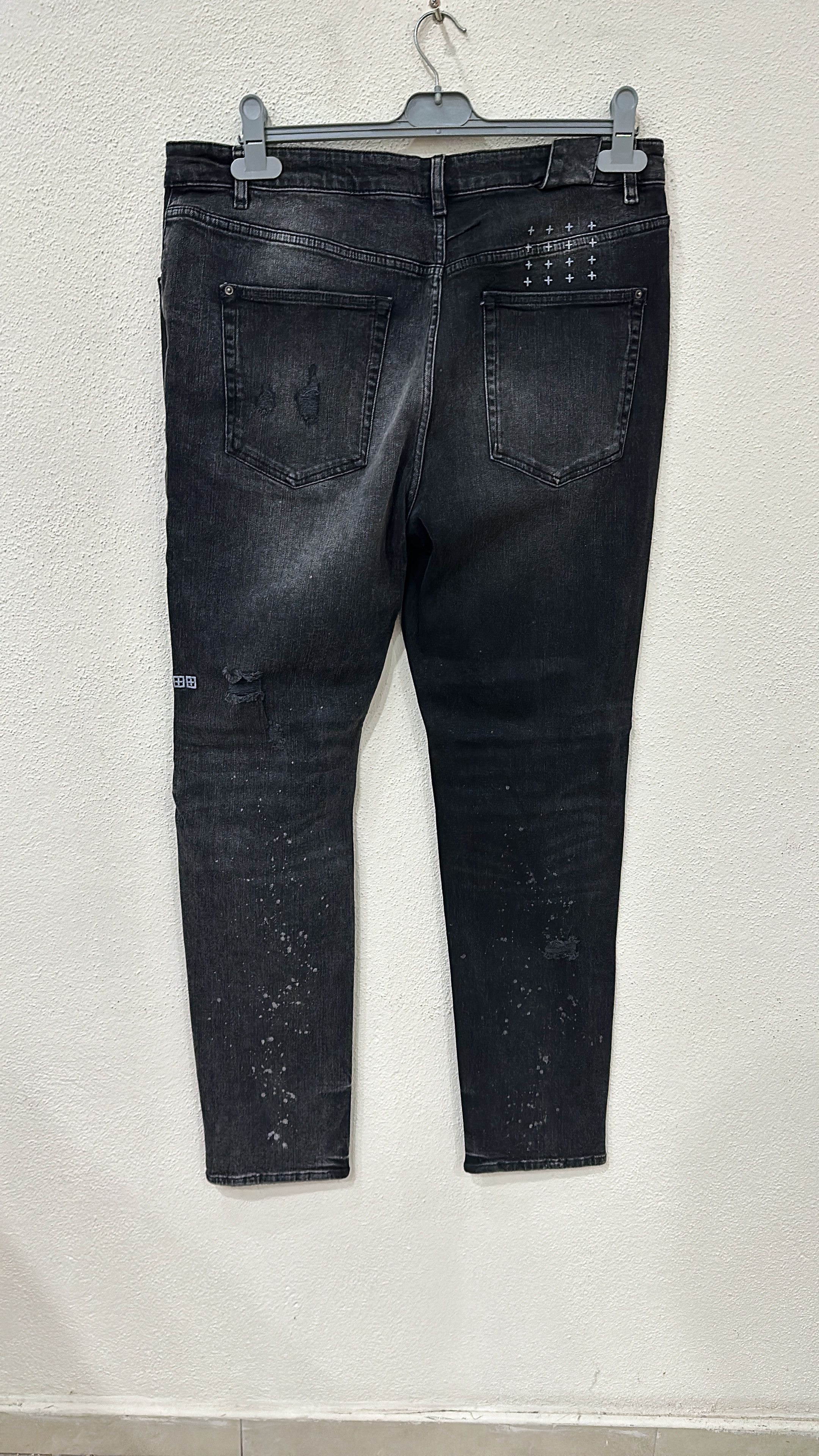 Ksubi Ksubi Chitch Blackk Rokk Denim Black Size 38 Size US 38 / EU 54 - 3 Thumbnail