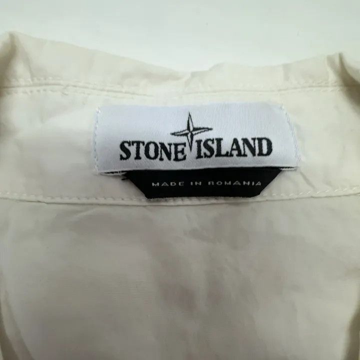 Stone Island Stone Island White ZipUp Jacket for Men -2506 Size US XXL / EU 58 / 5 - 2 Thumbnail