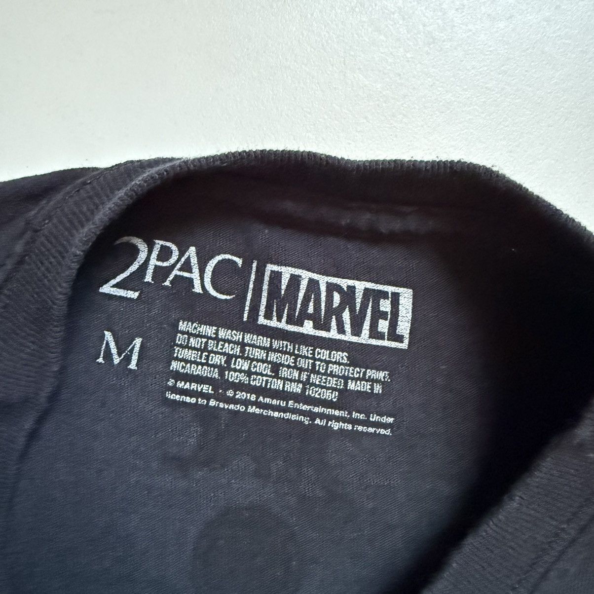 Rap Tees Marvel x 2Pac Black Panther T-Shirt Size US M / EU 48-50 / 2 - 6 Thumbnail