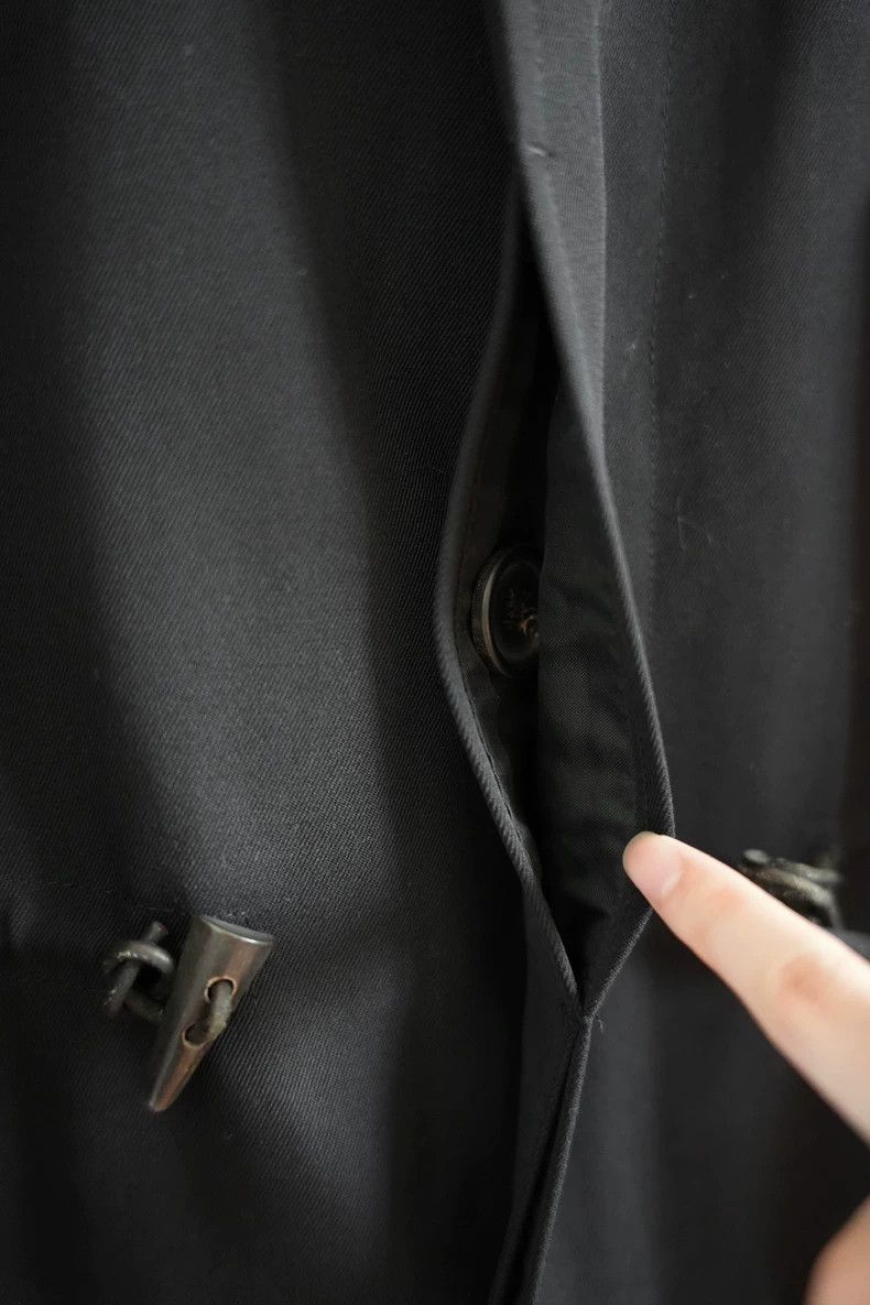Yohji Yamamoto Yohji Yamamoto 96aw leather collar and horn button coat 250 Size US M / EU 48-50 / 2 - 6 Thumbnail