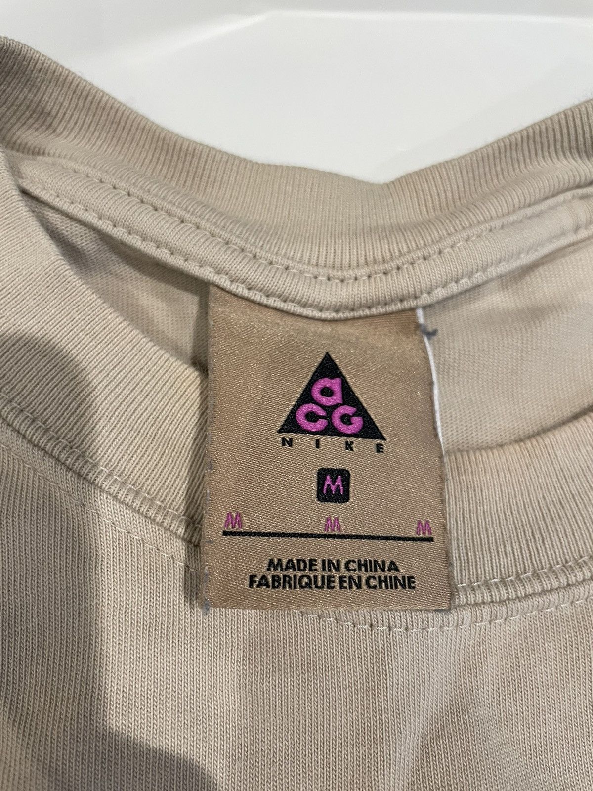 Nike ACG Nike ACG Red Triangle Tee Size US M / EU 48-50 / 2 - 2 Thumbnail