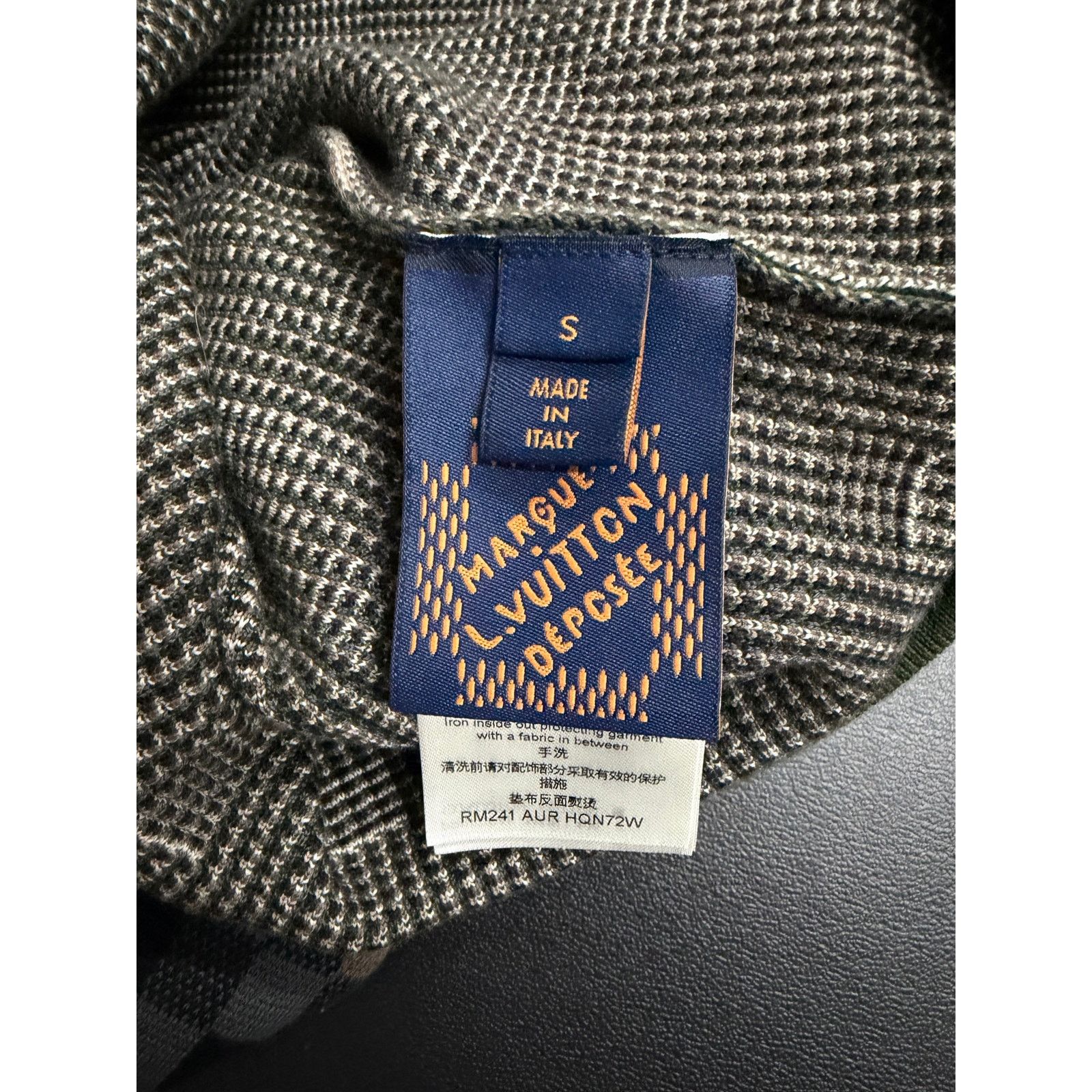 Louis Vuitton Louis Vuitton Damier Damoflage Cotton Pullover Green Size US S / EU 44-46 / 1 - 5 Thumbnail