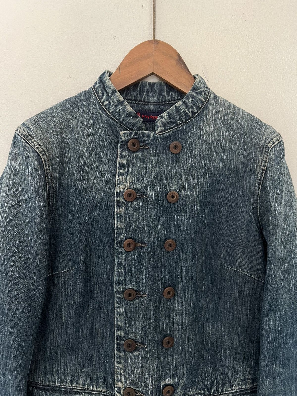 ジャケット・アウター archive jacket multi button Archive* Indigo 45rpm Multi Button Denim Jacket - www
