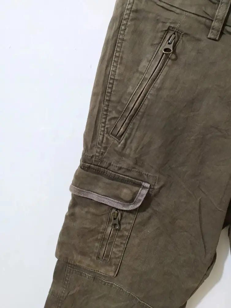 Japanese Brand Japanese Brand ABAHOUSE Multipocket Cargo Pants Size US 29 - 3 Thumbnail