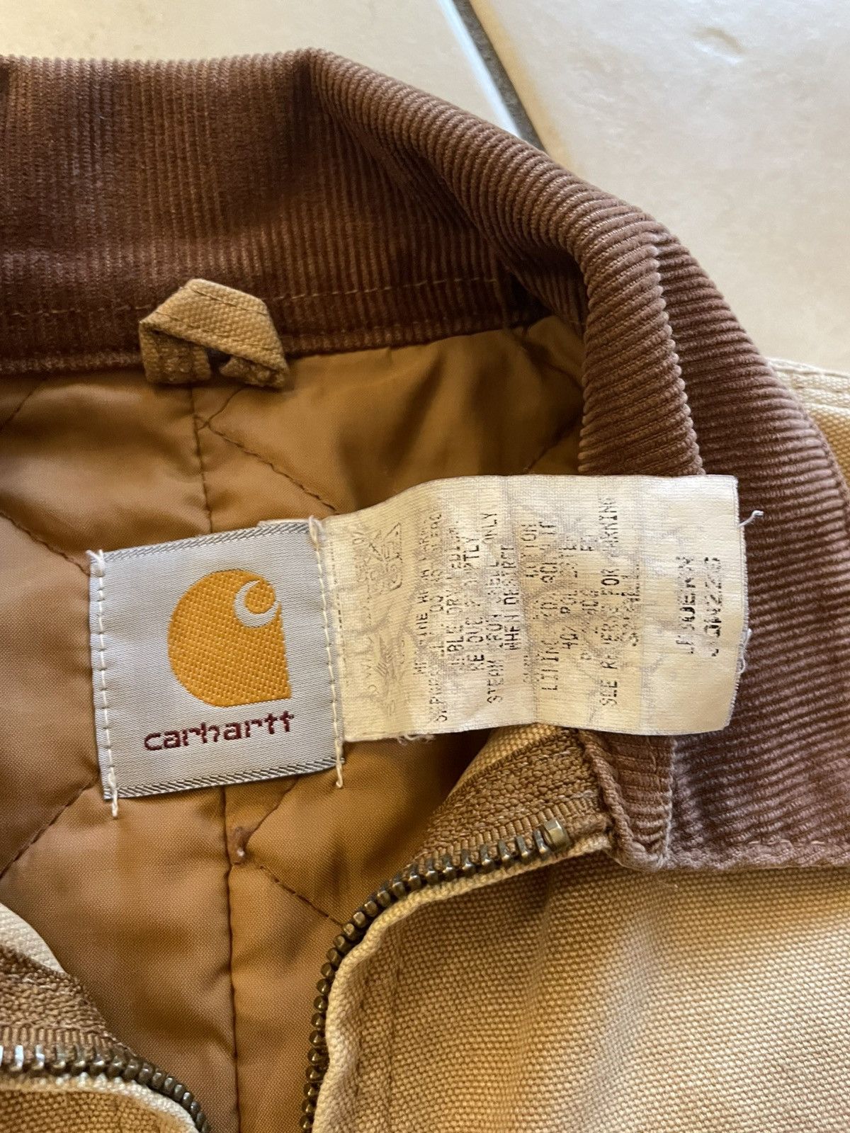 Carhartt 🚨 Detroit Jacket Vintage Size US S / EU 44-46 / 1 - 2 Thumbnail