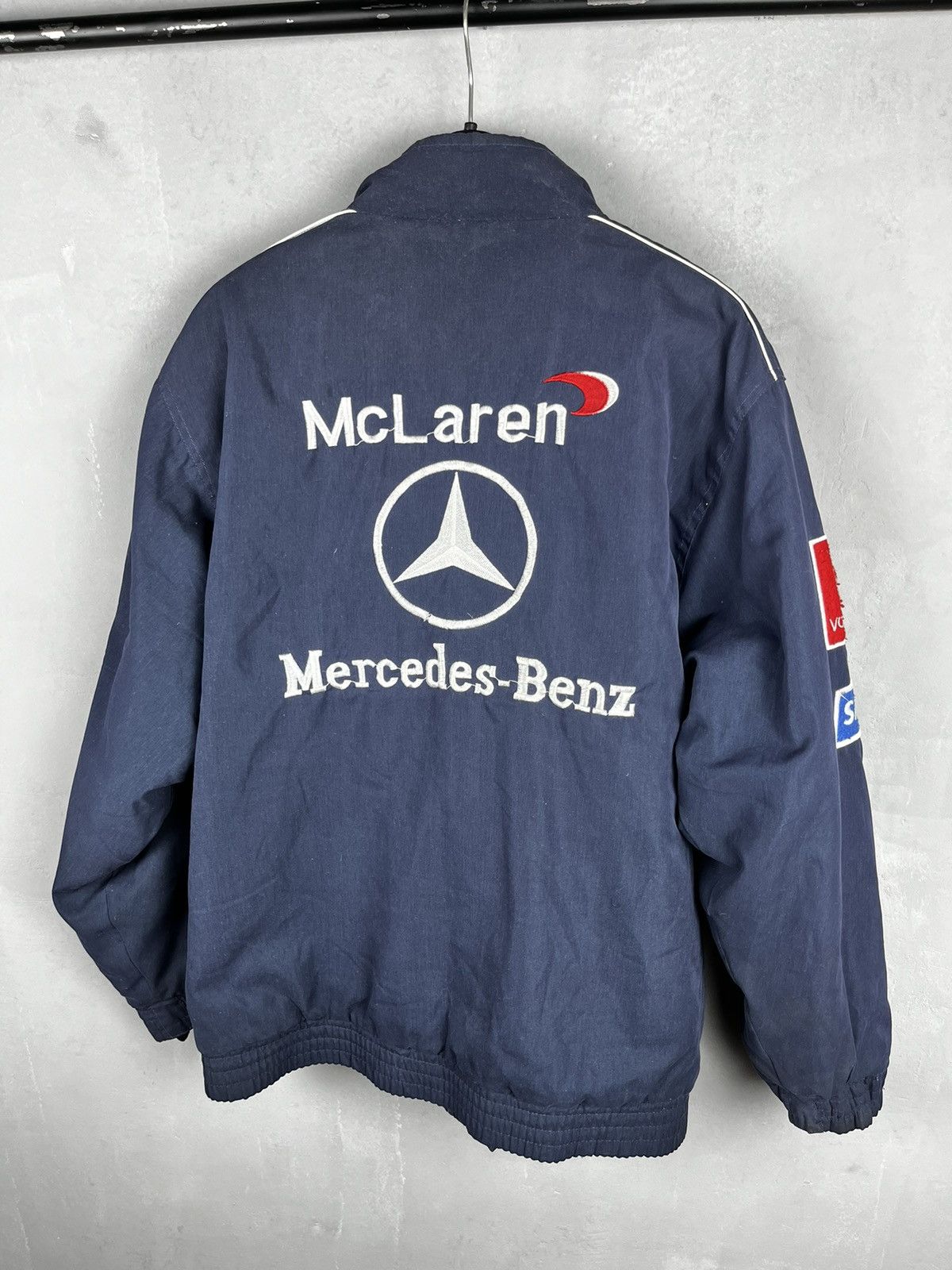 Mercedes-Benz × Vintage Vintage Mercedes McLaren Racing Jacket Bomber Hype Y2K Size US M / EU 48-50 / 2 - 7 Thumbnail