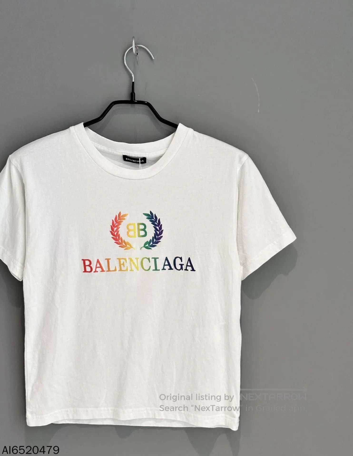 Balenciaga Balenciaga Rainbow Wheat Short Sleeve. Size US M / EU 48-50 / 2 - 2 Thumbnail