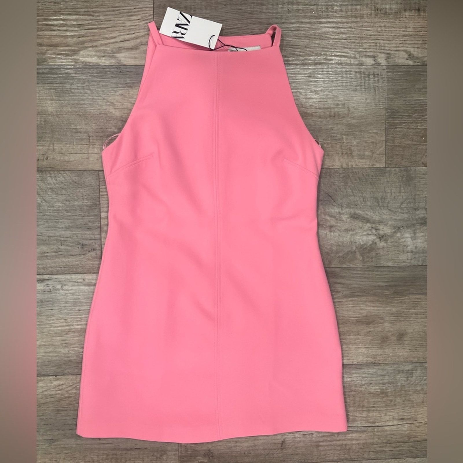 Zara ZARA A-Line Mini Dress Size L / US 10 / IT 46 - 3 Thumbnail