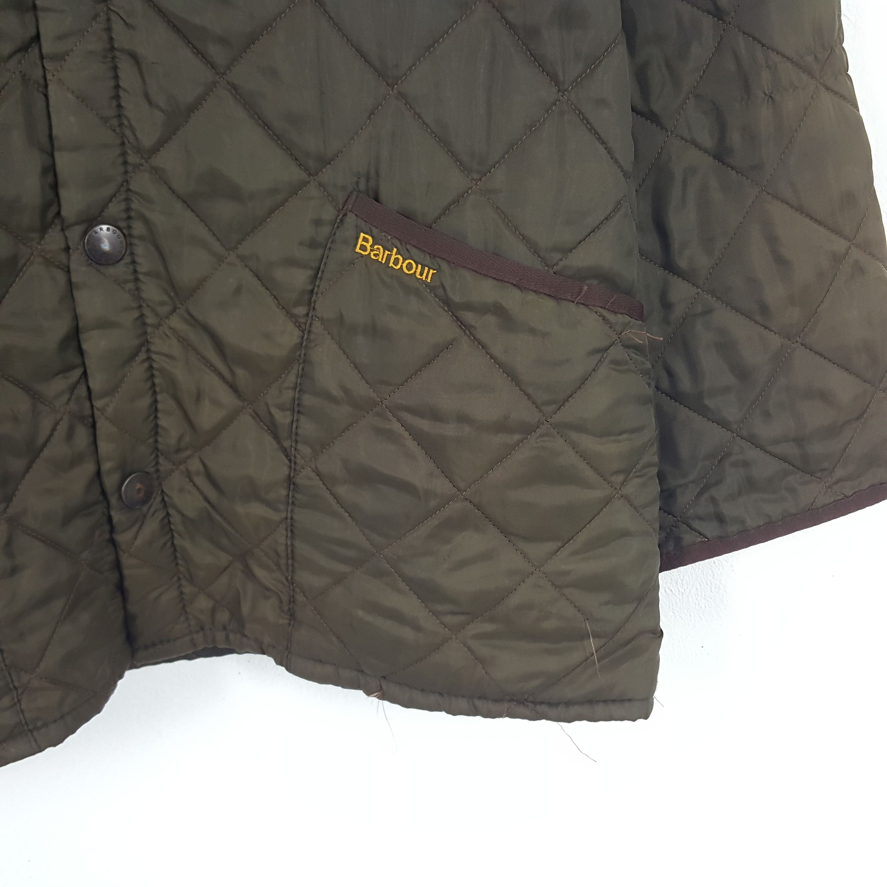 Barbour × Vintage Vintage Barbour Puffer Winter Jacket Size US M / EU 48-50 / 2 - 2 Thumbnail