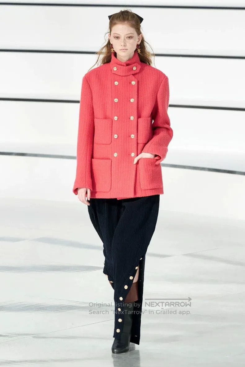 Chanel Chanel 20K equestrian series red double-breasted tweed jac Size XS / US 0-2 / IT 36-38 - 9 Thumbnail