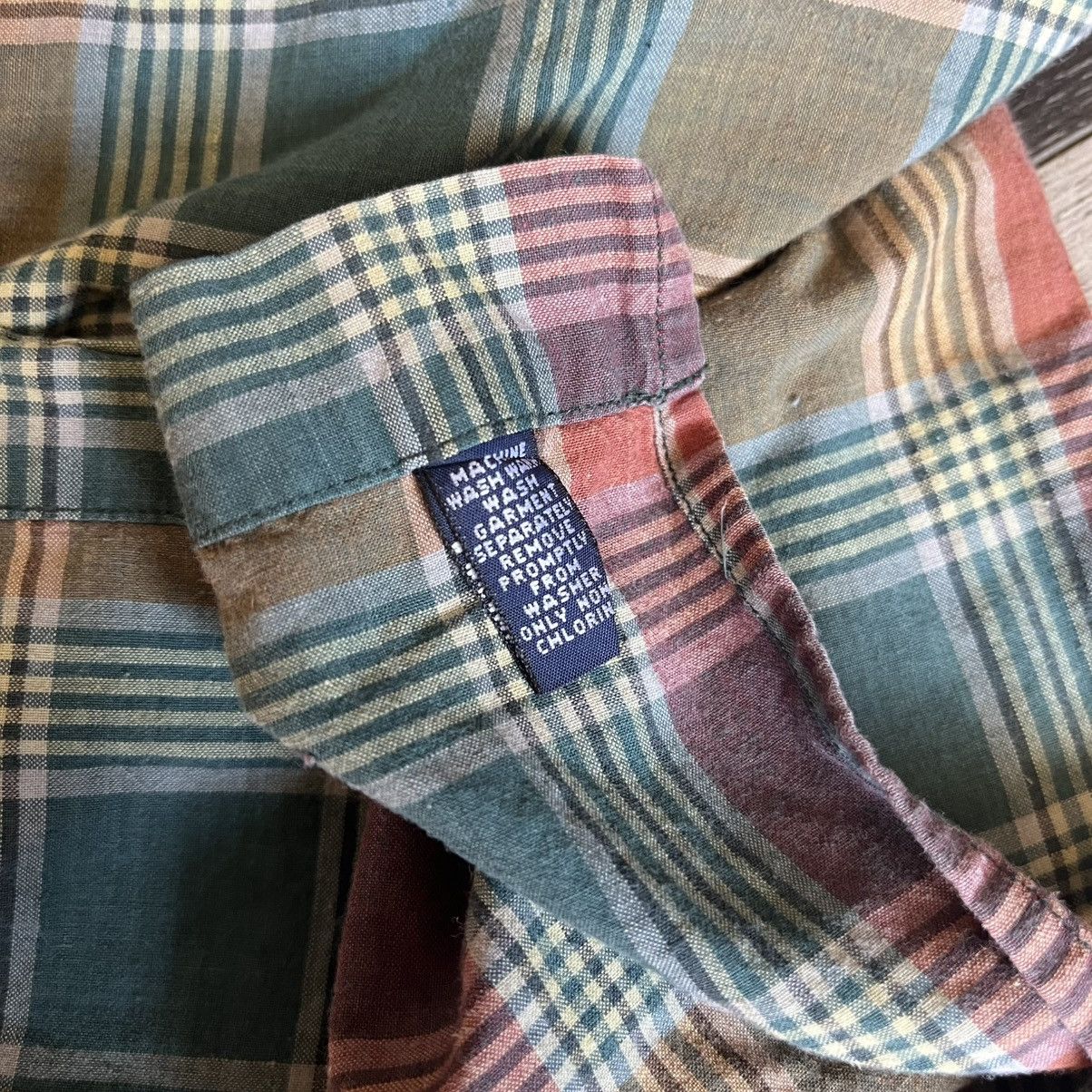 Polo Ralph Lauren × Ralph Lauren × Vintage Vintage Polo Ralph Lauren Sportsman Check Button Down Shirt Size US M / EU 48-50 / 2 - 7 Thumbnail