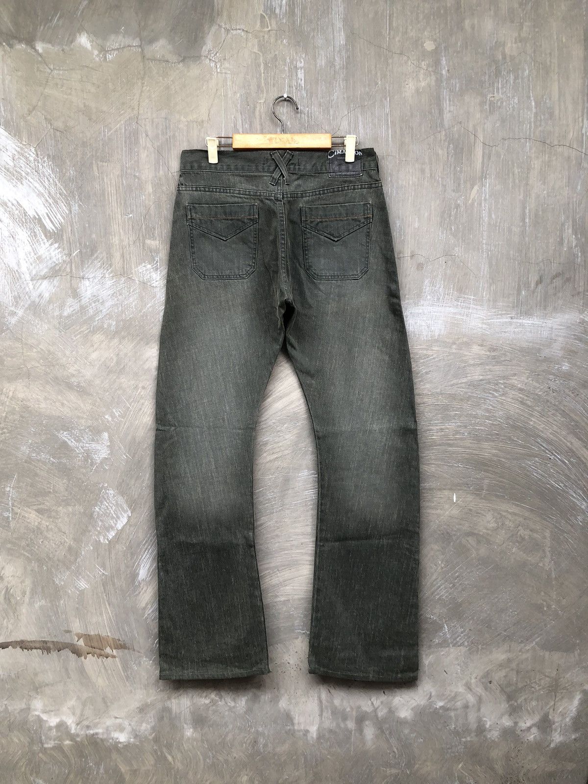 Japanese Brand × Le Grande Bleu (L.G.B.) Cimarron Twisted Flared Denim Size US 30 / EU 46 - 5 Thumbnail