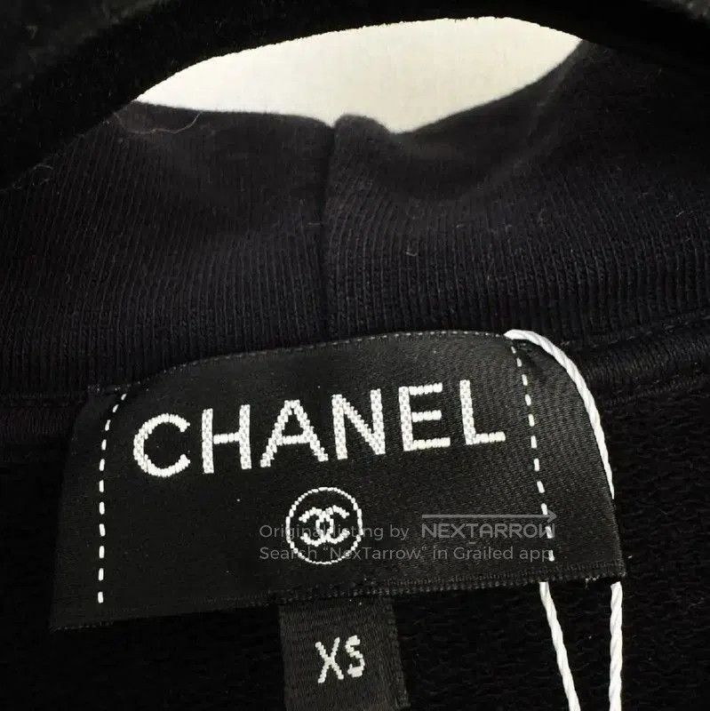 Chanel Chanel Black Cropped Hoodie Tank for Women . Size XS / US 0-2 / IT 36-38 - 2 Thumbnail