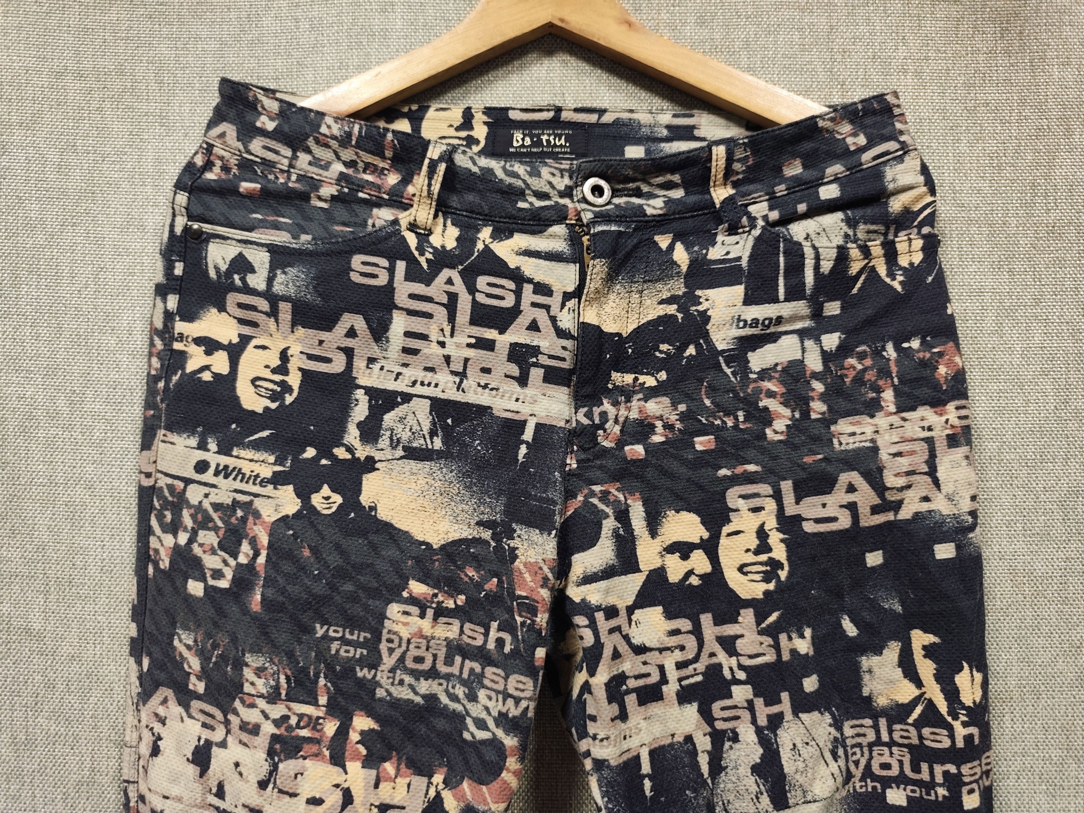 Guns N' Roses Batsu slash guns n roses graphic full print pants Size US 30 / EU 46 - 3 Thumbnail