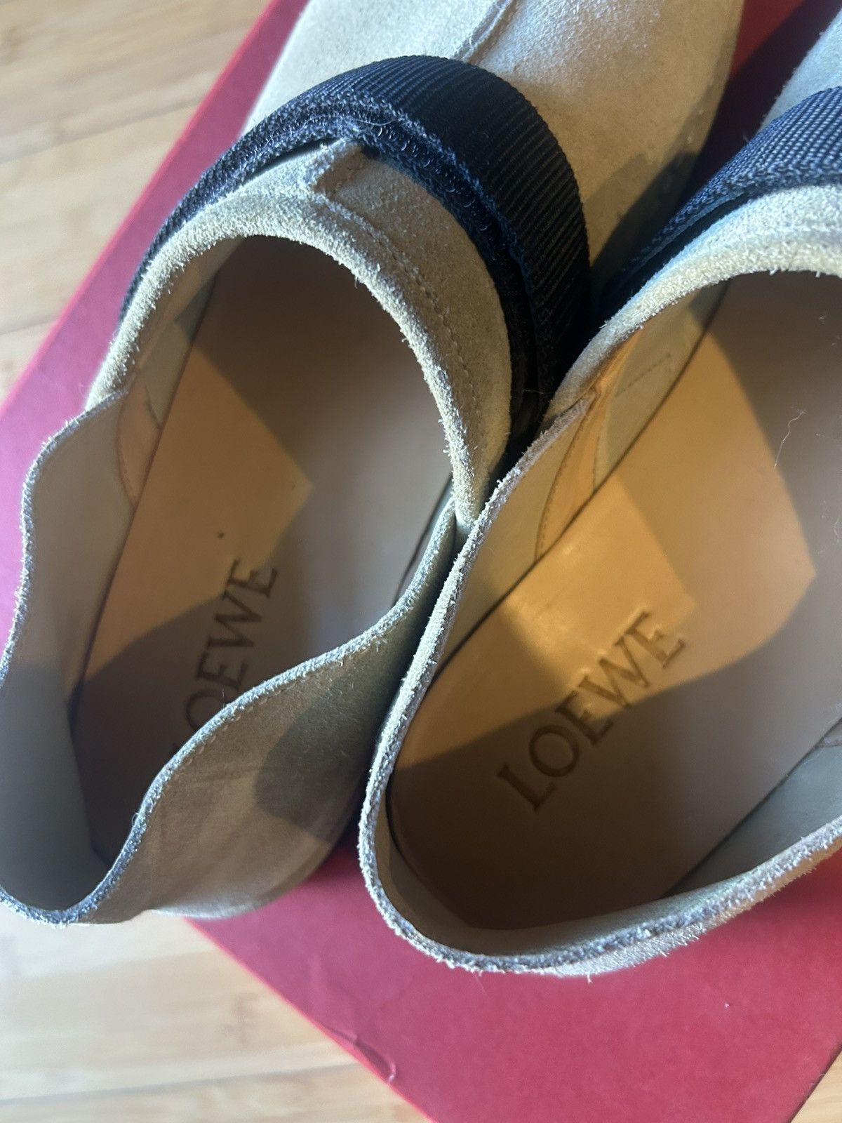 Loewe Loewe Collapsable Heel Suede Slip Ons Size US 12 / EU 45 - 4 Thumbnail