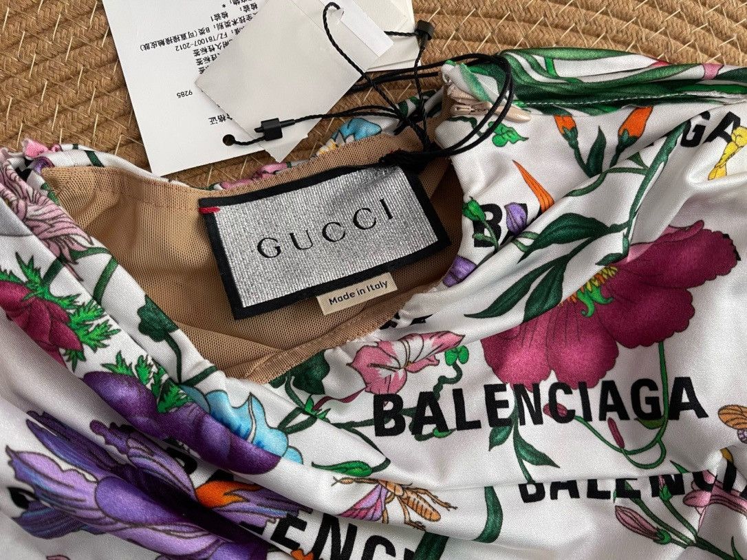Balenciaga × Gucci Gucci X Balenciaga Blouse NWT Size XS / US 0-2 / IT 36-38 - 3 Thumbnail