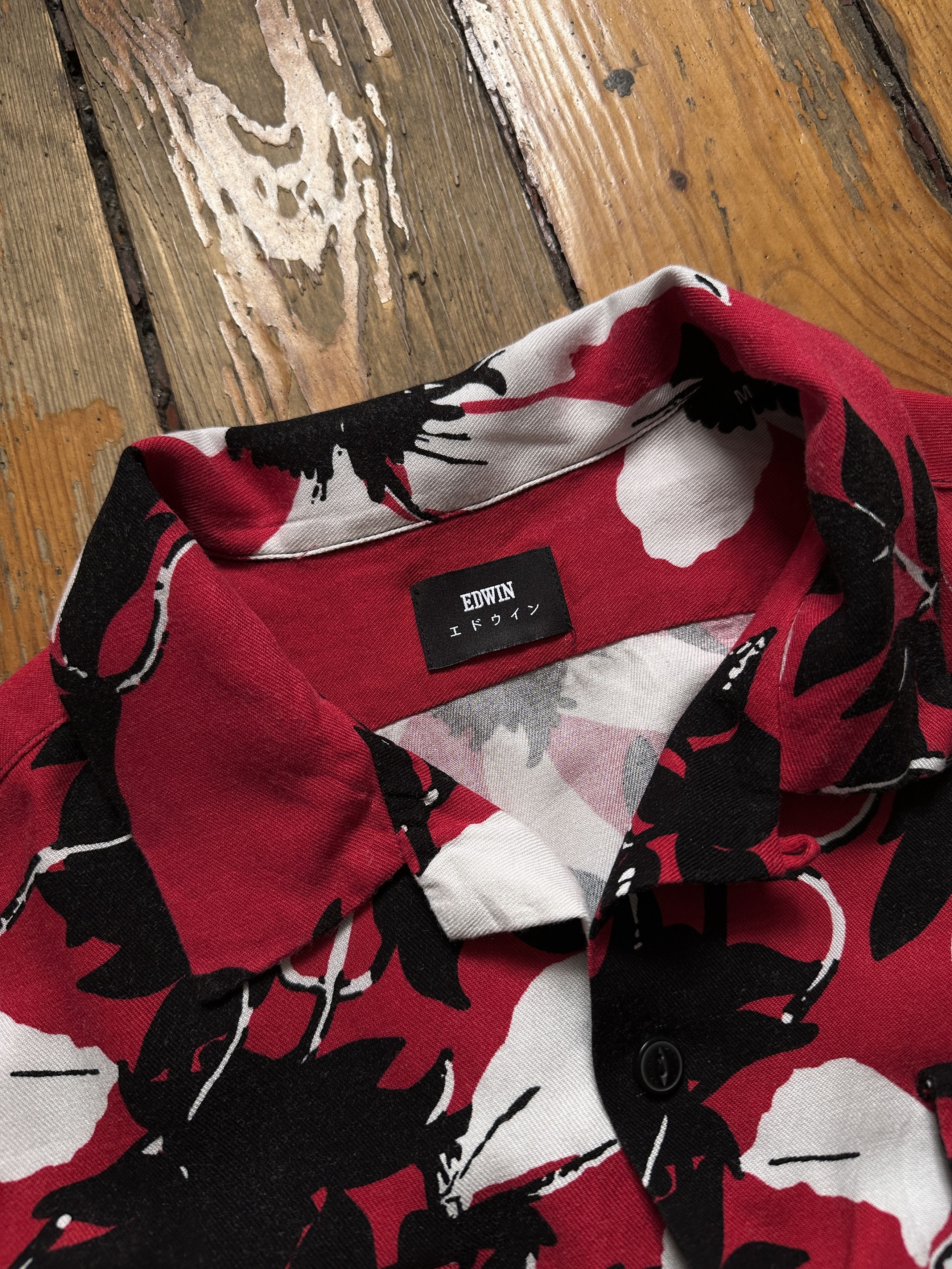 Edwin edwin hawaiian floral viscose shirt Size US S / EU 44-46 / 1 - 4 Thumbnail
