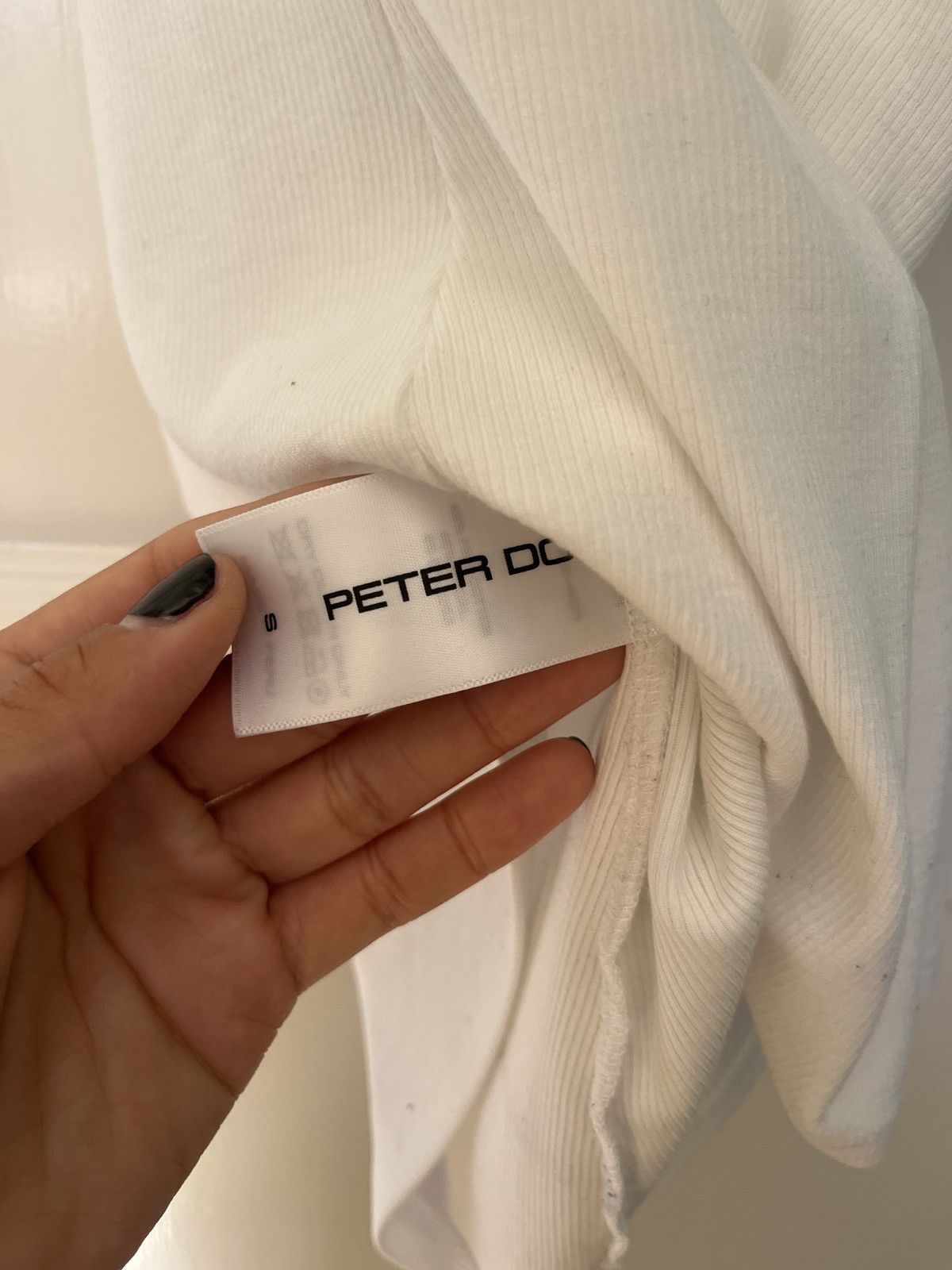 Peter Do White Peter Do T-Shirt Size US S / EU 44-46 / 1 - 4 Thumbnail