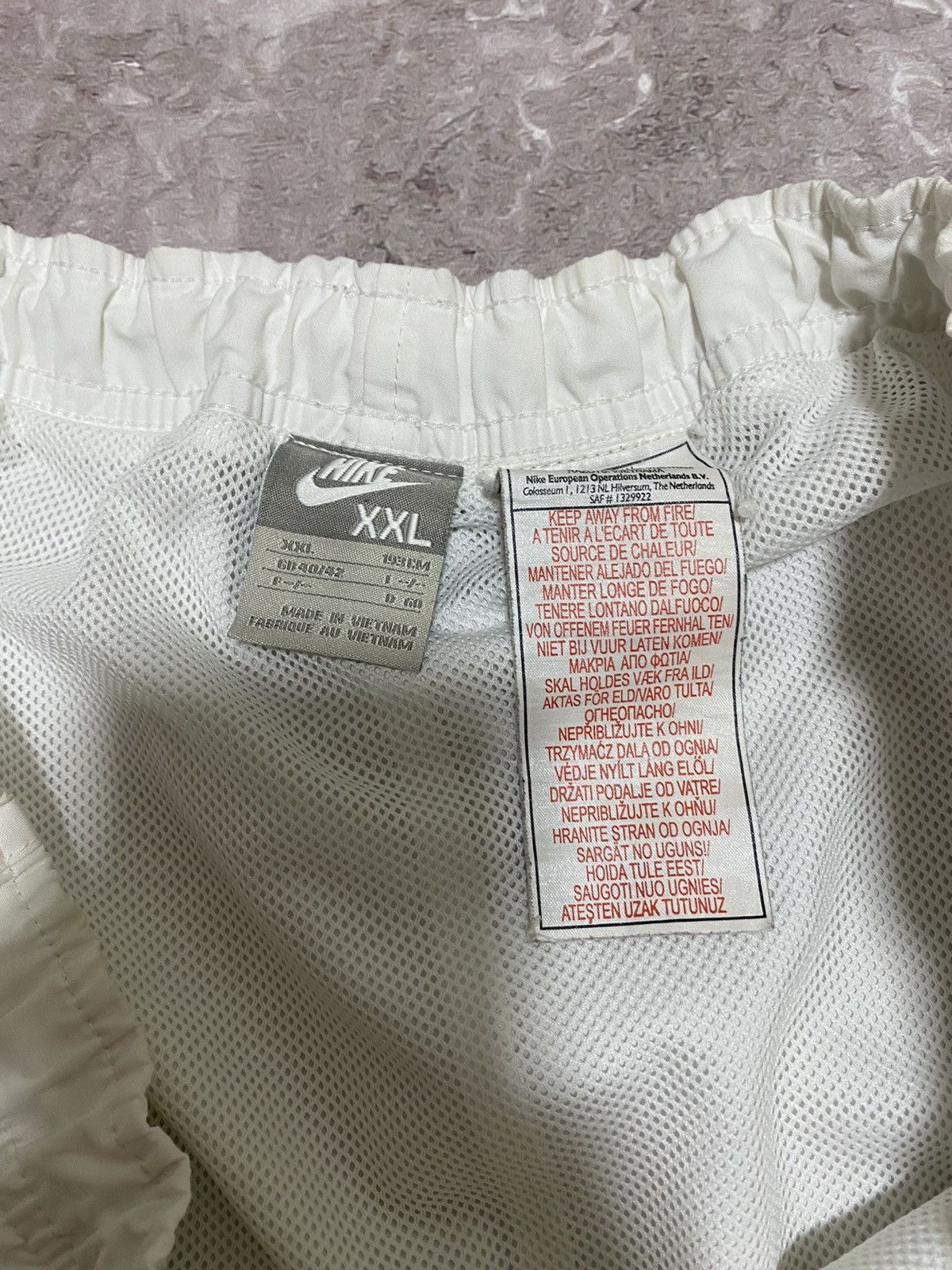 Nike × Vintage Vintage Y2K Nike Mini Swoosh Drill Baggy Oversized Shorts Size US 34 / EU 50 - 7 Thumbnail