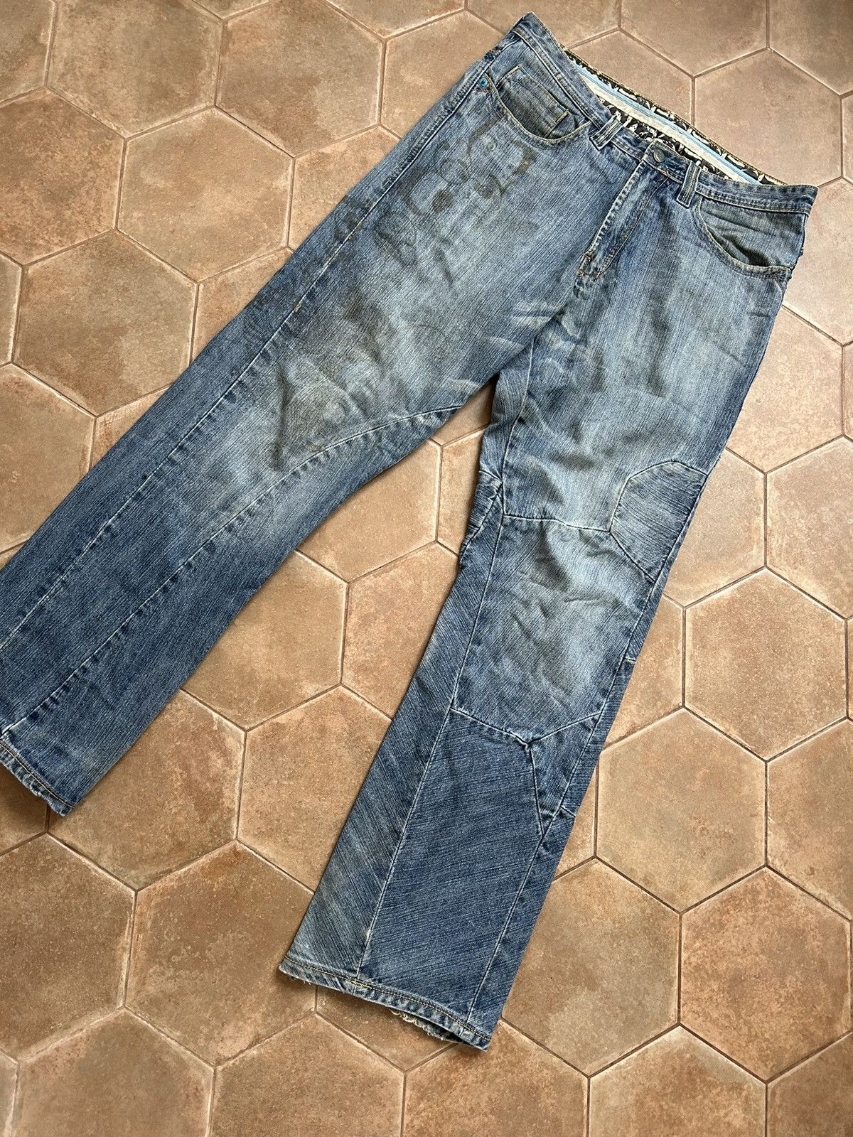 Artful Dodger ARTFUD DODGER VINTAGE DENIM Y2K jeans BAGGY Size US 34 / EU 50 - 2 Thumbnail