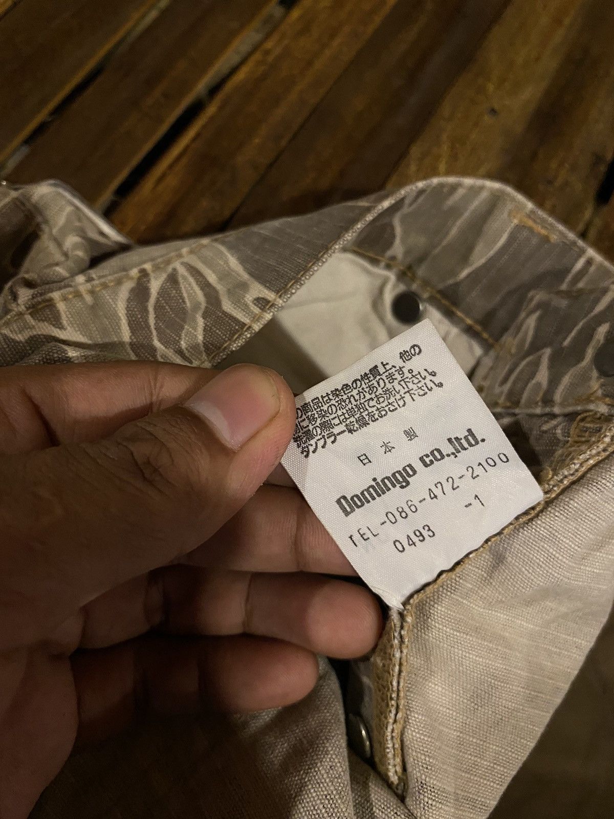 Japanese Brand DMG CAMO PANTS Size US 31 - 8 Thumbnail
